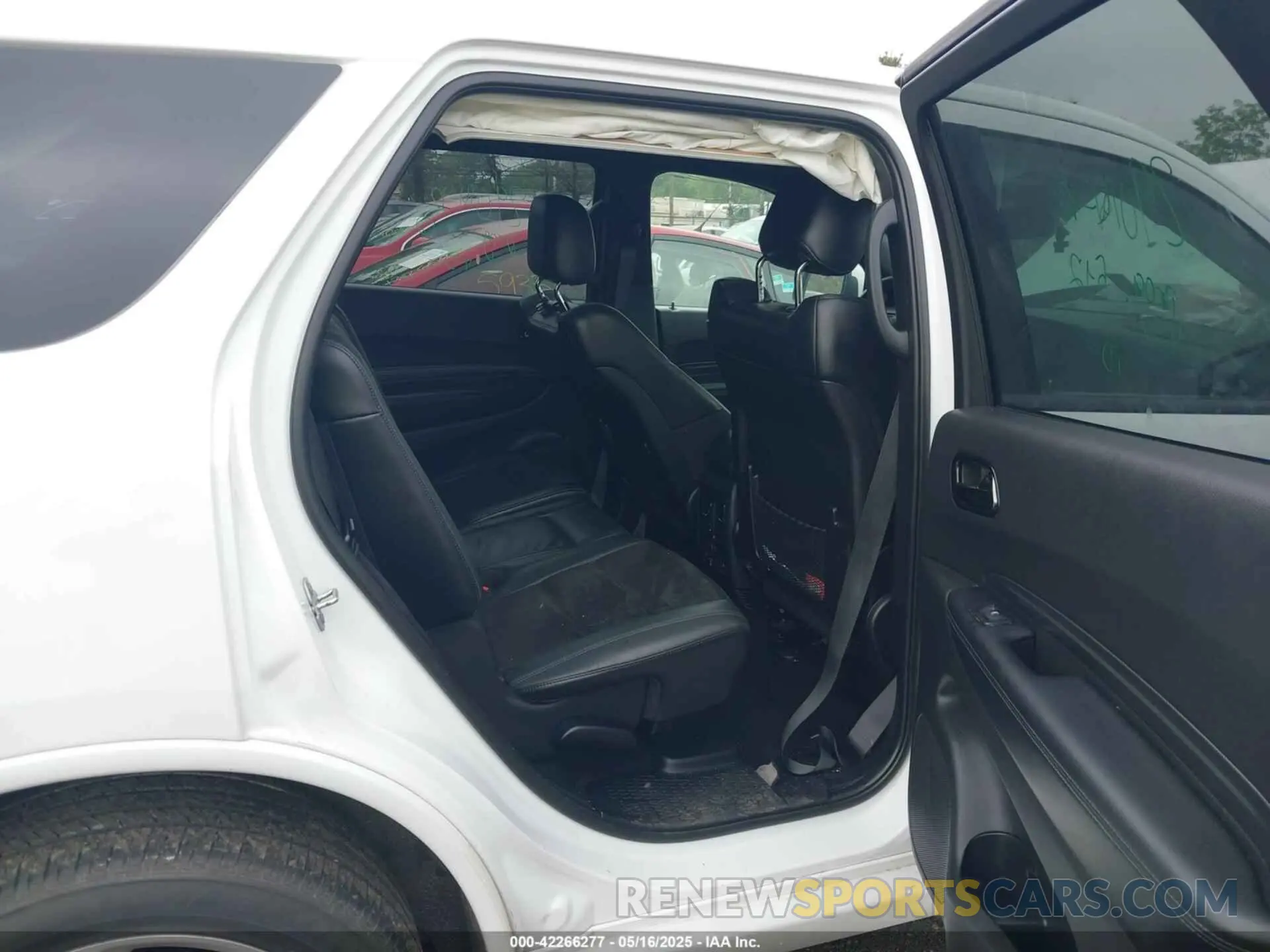8 fotografías del automóvil dañado 1C4RDJDG7MC695218 DODGE DURANGO 2021