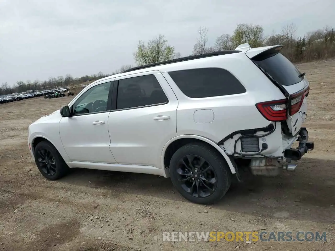2 fotografías del automóvil dañado 1C4RDJDG8MC574813 DODGE DURANGO 2021