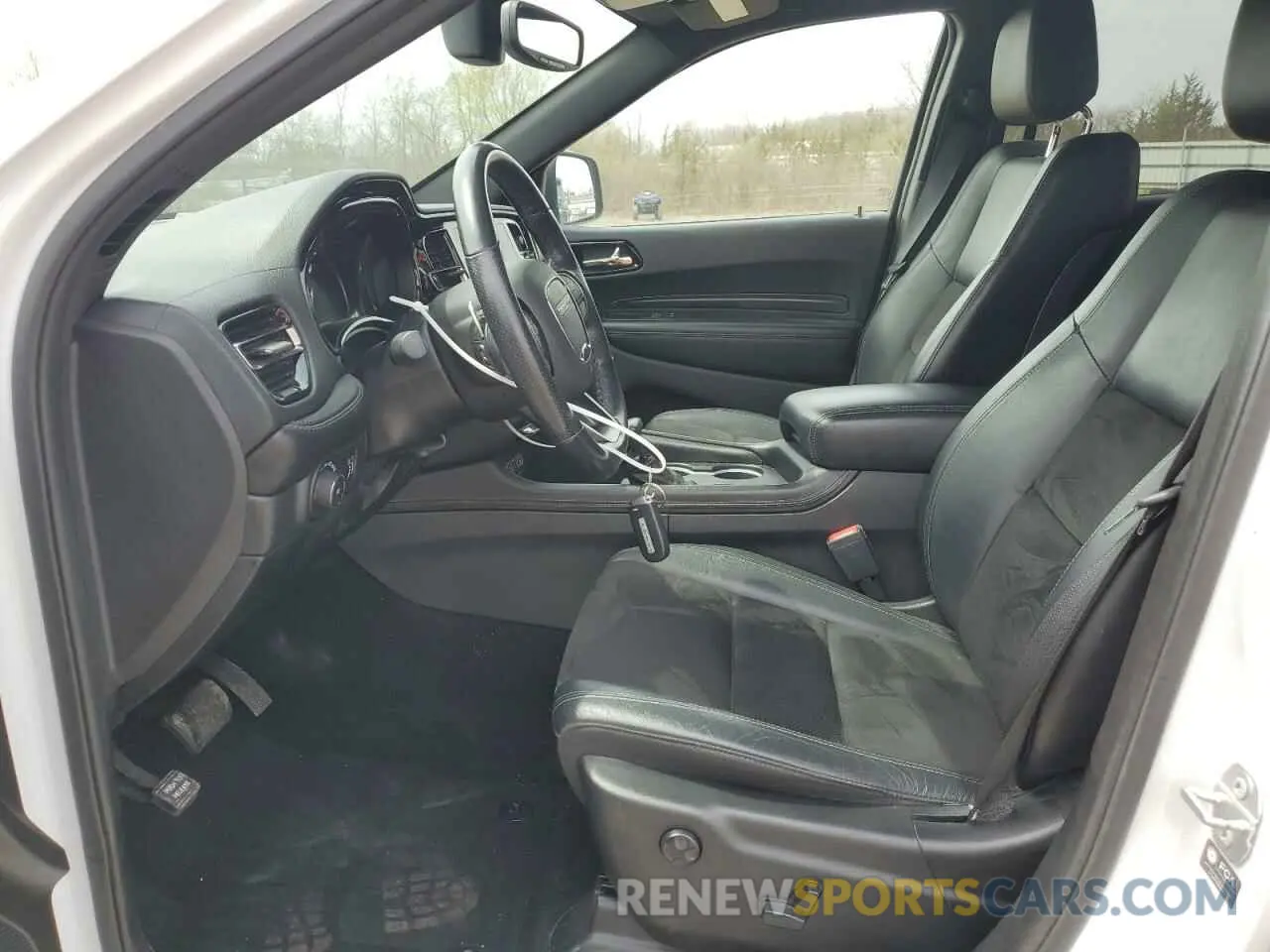 7 fotografías del automóvil dañado 1C4RDJDG8MC574813 DODGE DURANGO 2021