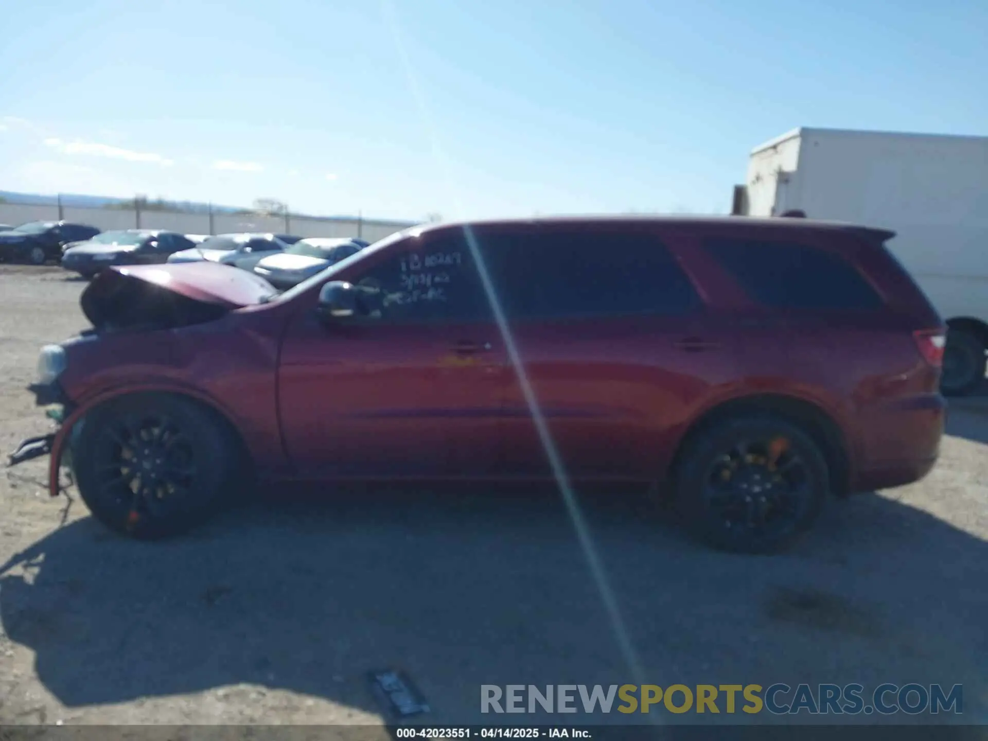 13 fotografías del automóvil dañado 1C4RDJDG8MC636971 DODGE DURANGO 2021