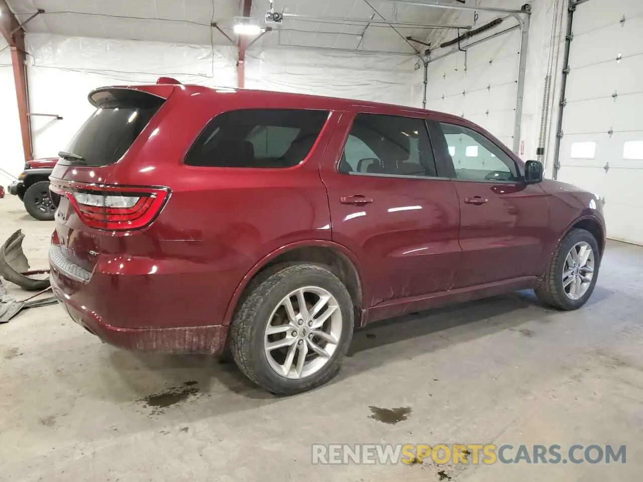 3 fotografías del automóvil dañado 1C4RDJDG8MC695745 DODGE DURANGO 2021