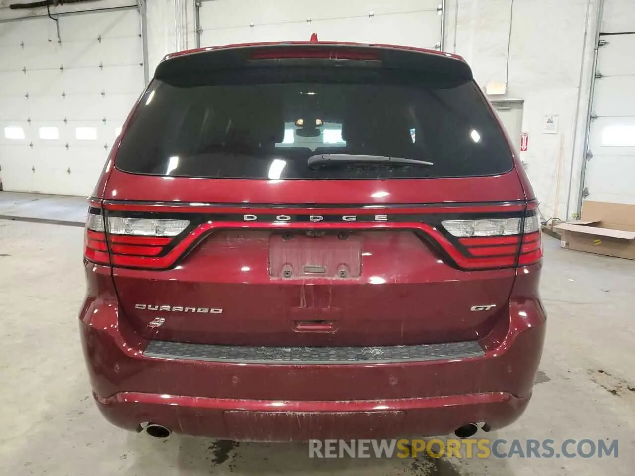 6 fotografías del automóvil dañado 1C4RDJDG8MC695745 DODGE DURANGO 2021
