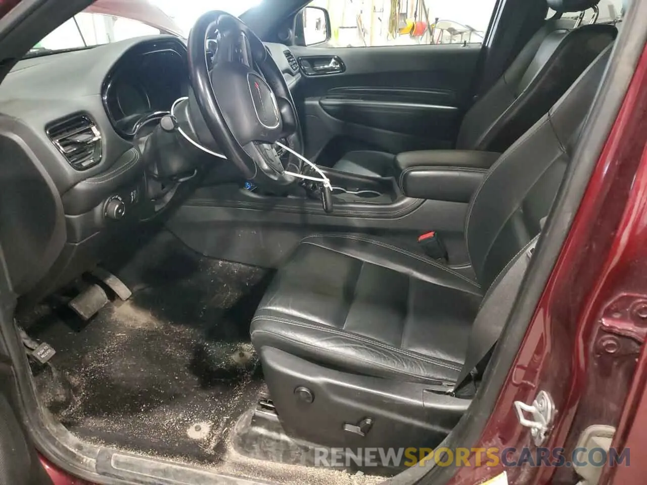 7 fotografías del automóvil dañado 1C4RDJDG8MC695745 DODGE DURANGO 2021