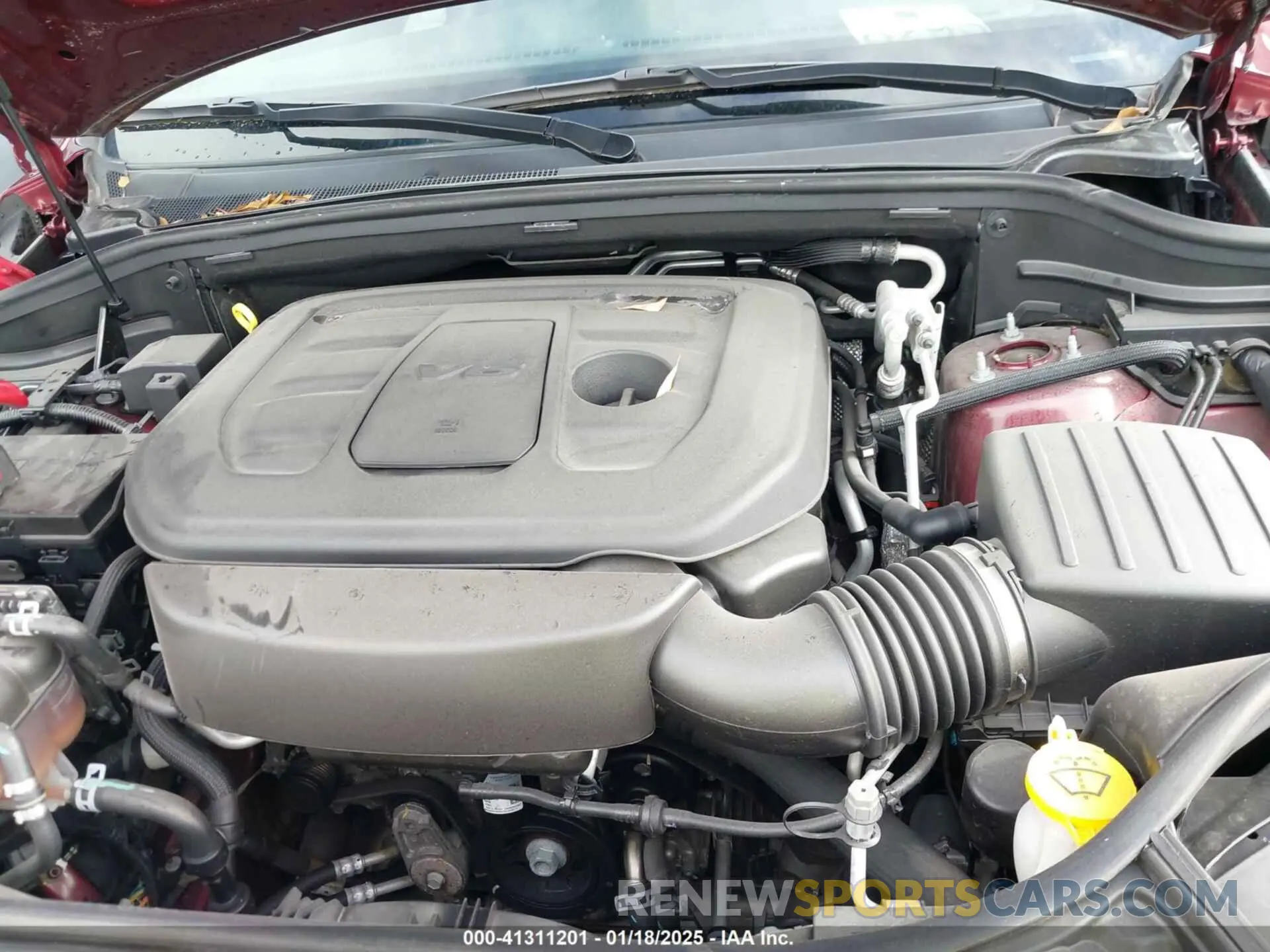 10 fotografías del automóvil dañado 1C4RDJDG8MC724886 DODGE DURANGO 2021