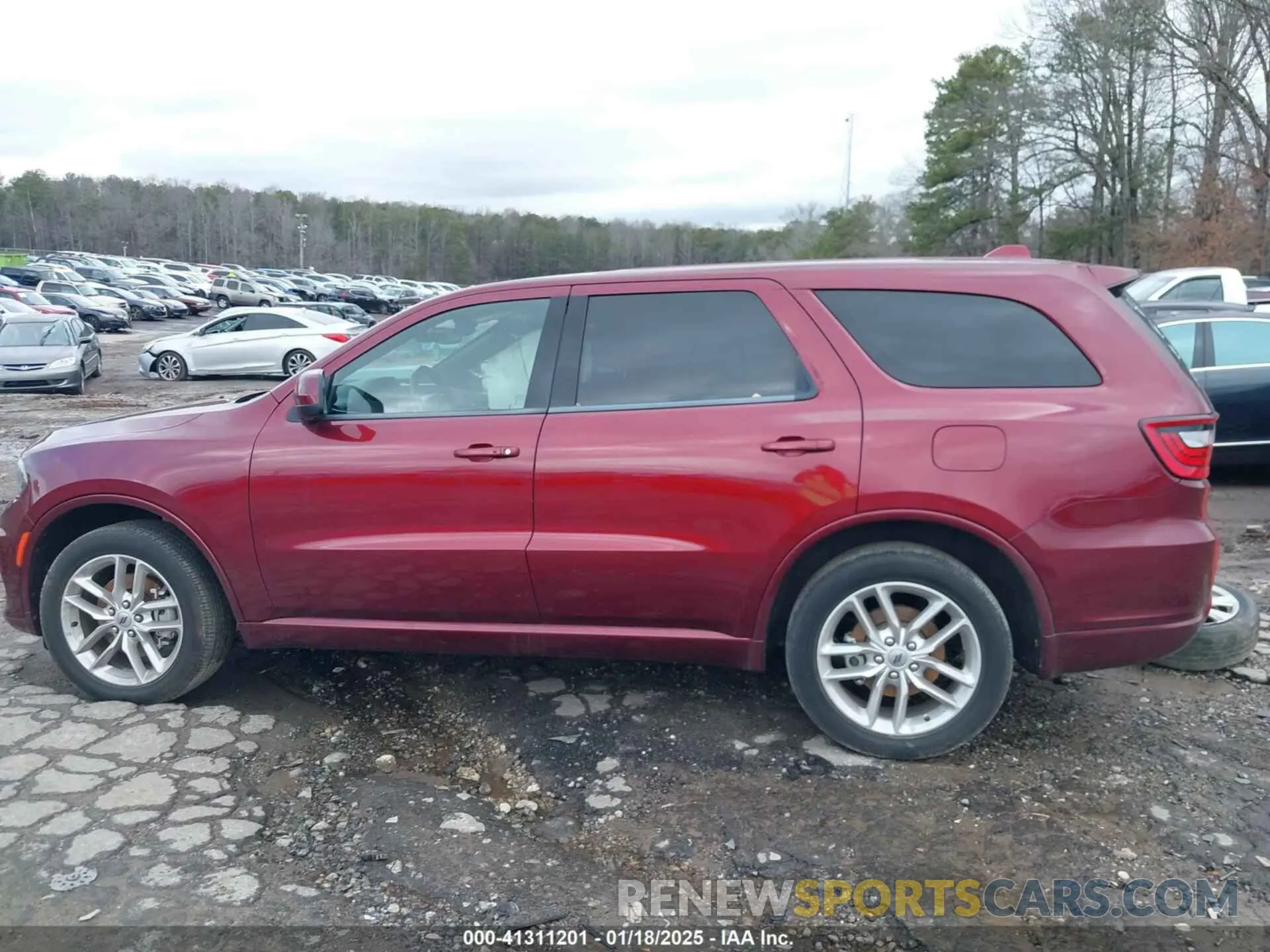 15 fotografías del automóvil dañado 1C4RDJDG8MC724886 DODGE DURANGO 2021