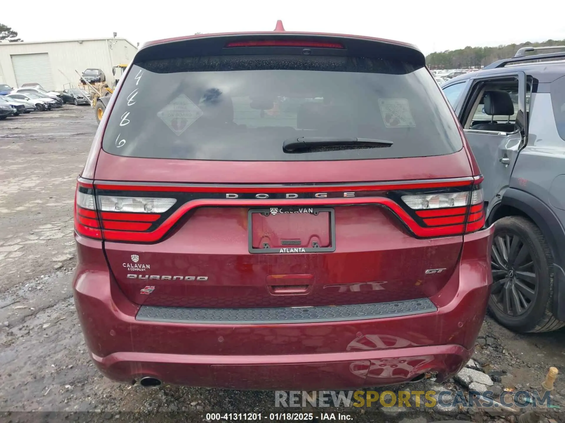 17 fotografías del automóvil dañado 1C4RDJDG8MC724886 DODGE DURANGO 2021