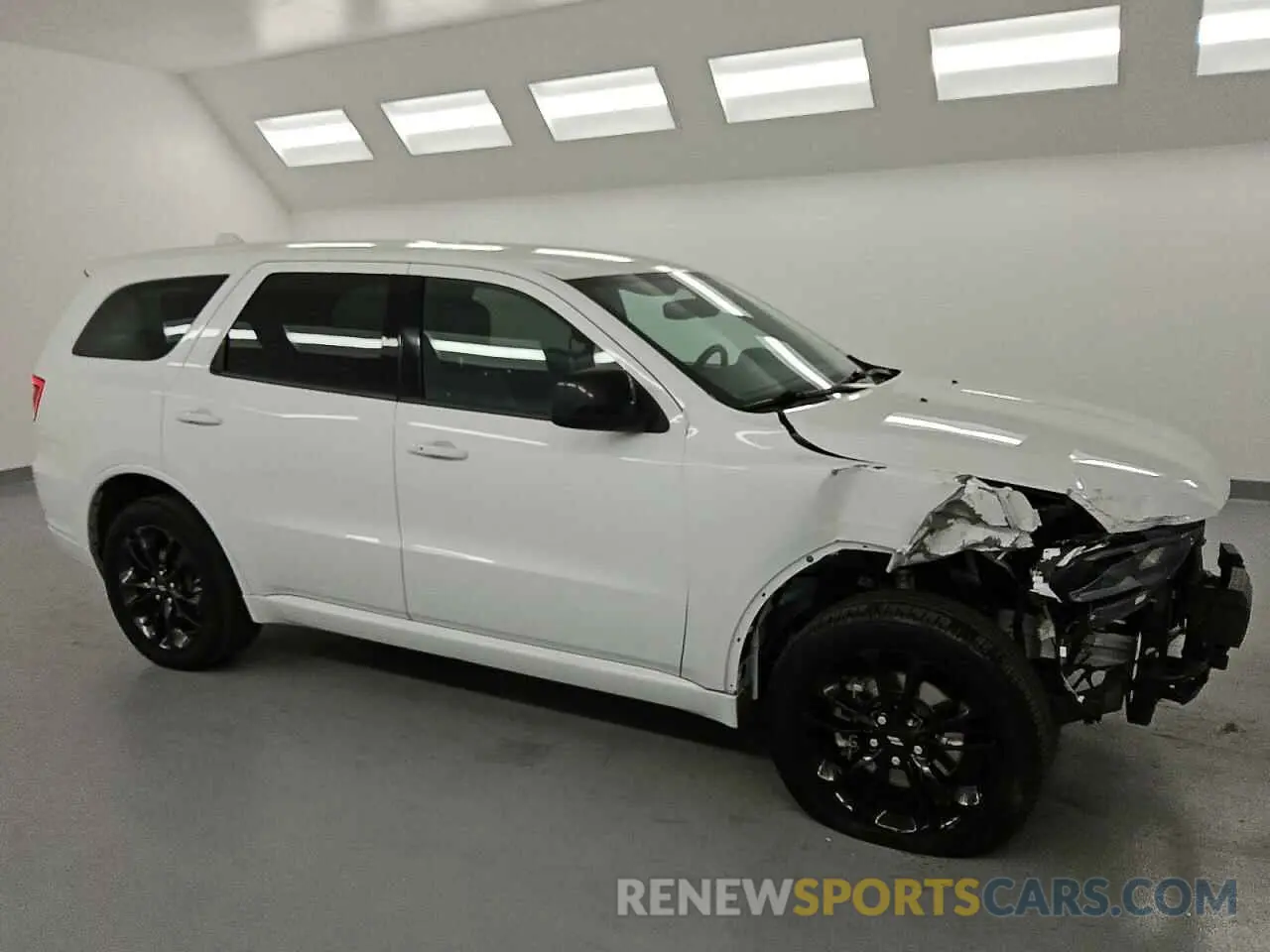 4 fotografías del automóvil dañado 1C4RDJDG8MC766118 DODGE DURANGO 2021
