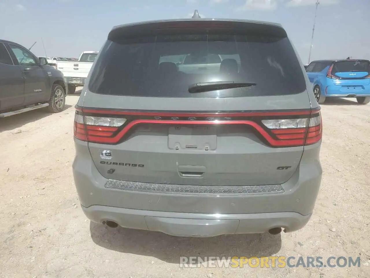 6 fotografías del automóvil dañado 1C4RDJDGXMC765830 DODGE DURANGO 2021