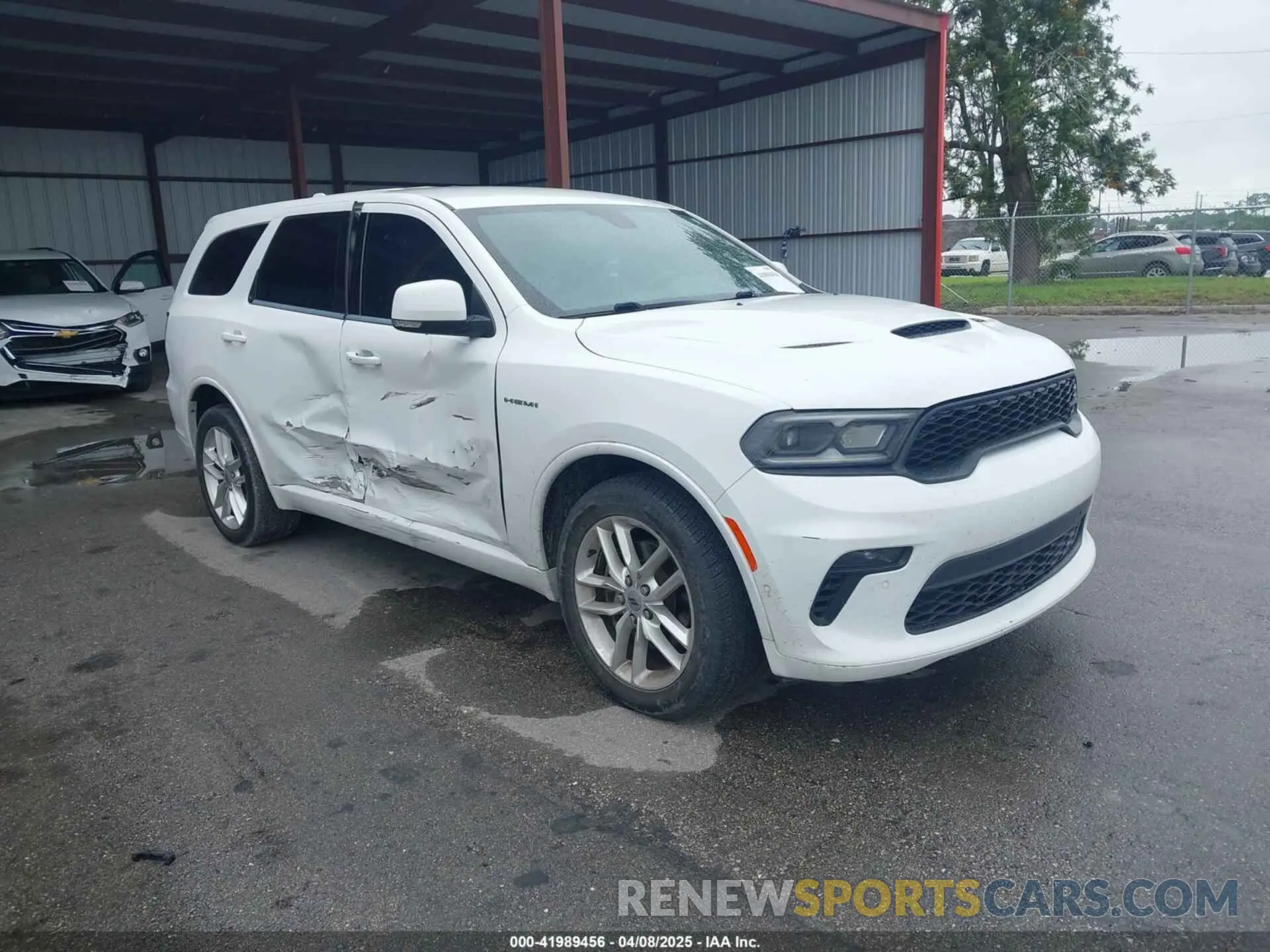 1 fotografías del automóvil dañado 1C4SDHCT3MC572704 DODGE DURANGO 2021