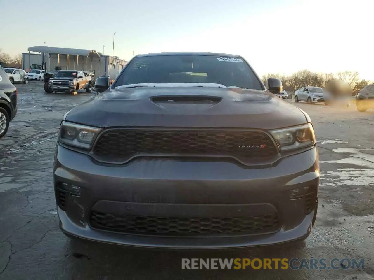 5 fotografías del automóvil dañado 1C4SDHCT5MC760656 DODGE DURANGO 2021