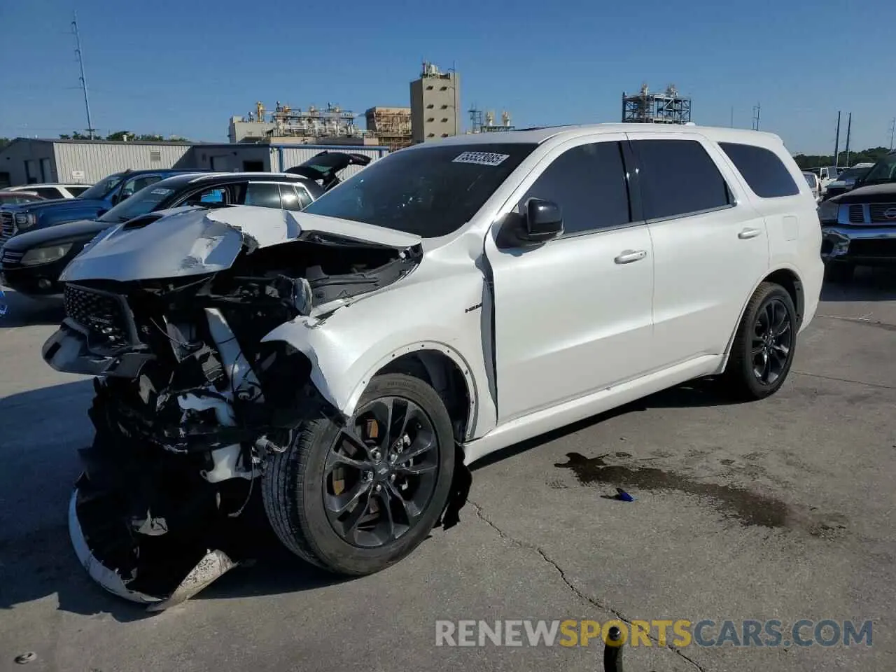 1 fotografías del automóvil dañado 1C4SDHCT9MC572755 DODGE DURANGO 2021