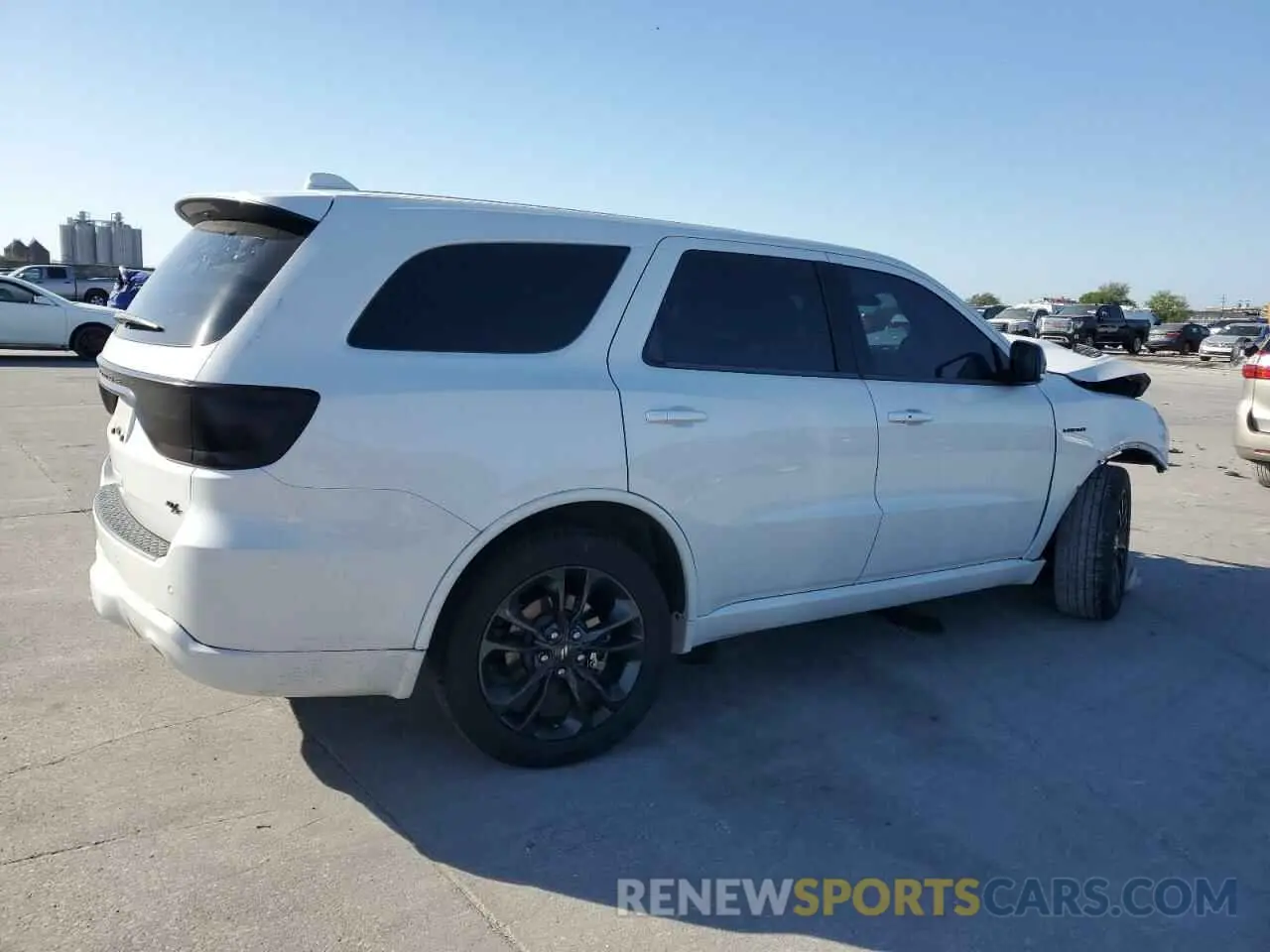 3 fotografías del automóvil dañado 1C4SDHCT9MC572755 DODGE DURANGO 2021