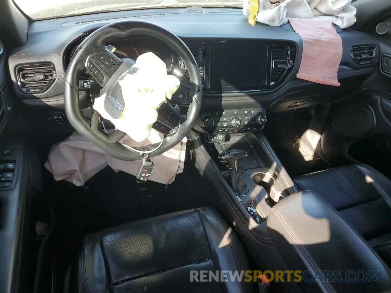 8 fotografías del automóvil dañado 1C4SDHCT9MC572755 DODGE DURANGO 2021
