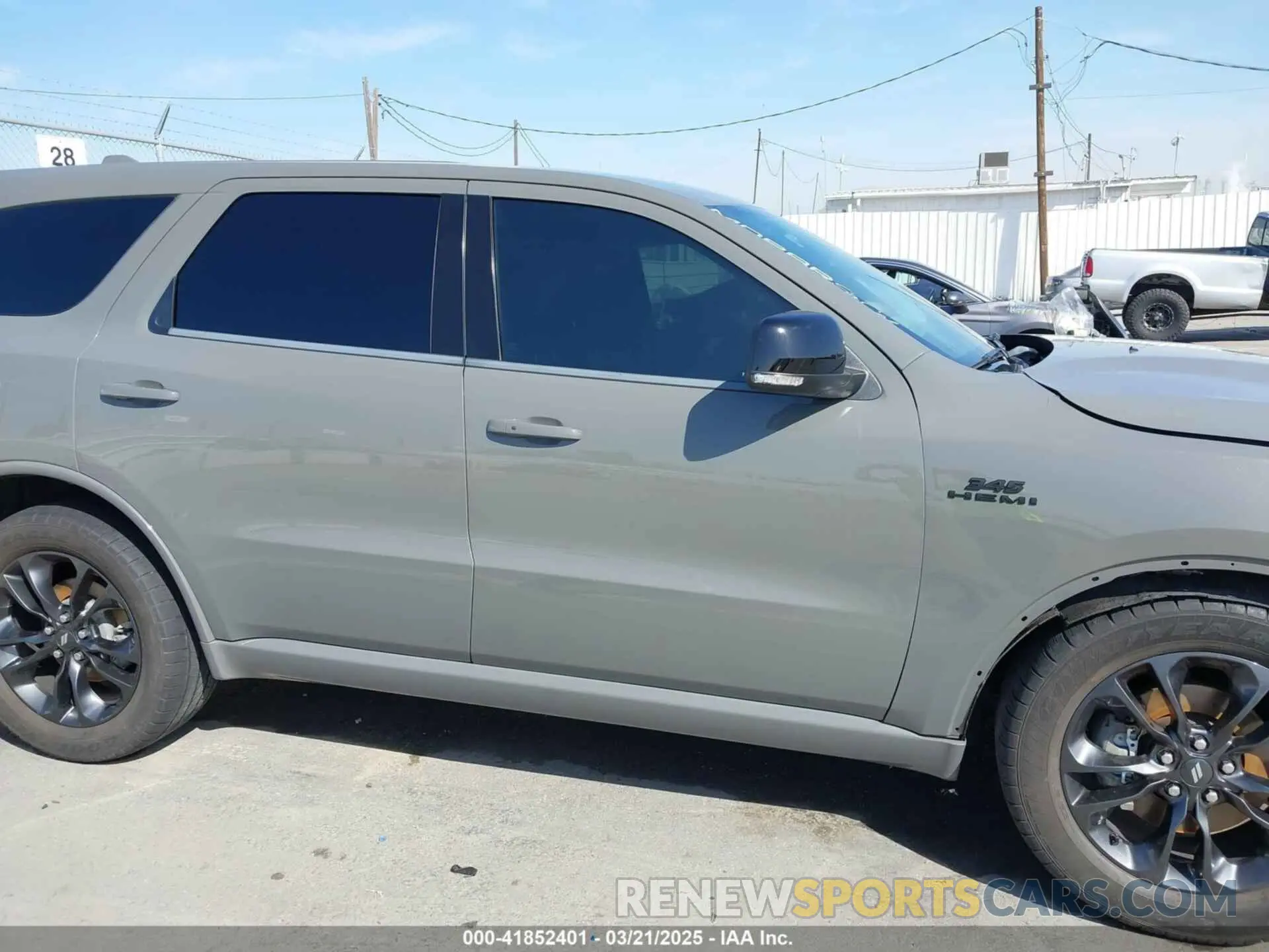 13 fotografías del automóvil dañado 1C4SDHCT9MC573095 DODGE DURANGO 2021