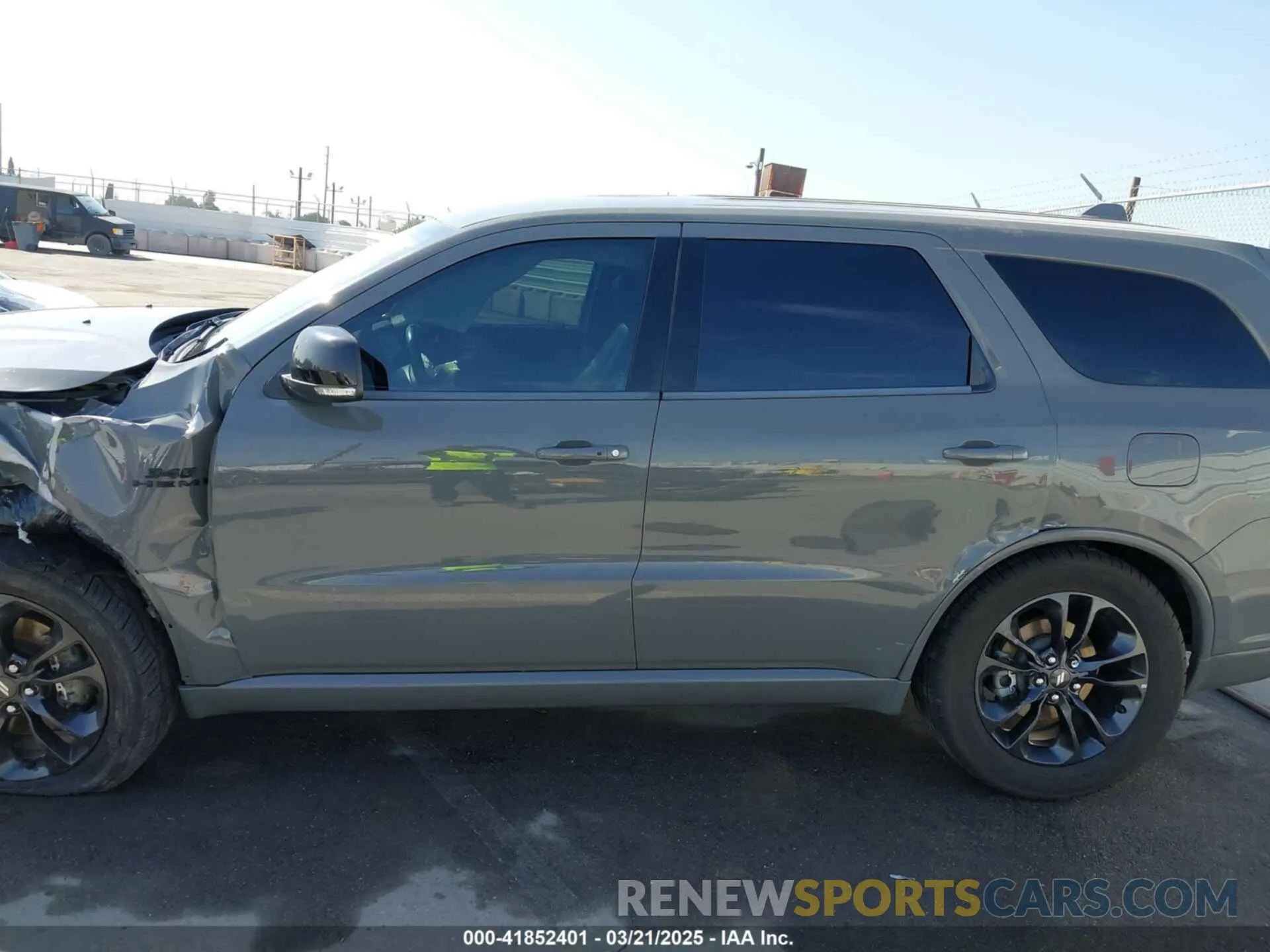 14 fotografías del automóvil dañado 1C4SDHCT9MC573095 DODGE DURANGO 2021