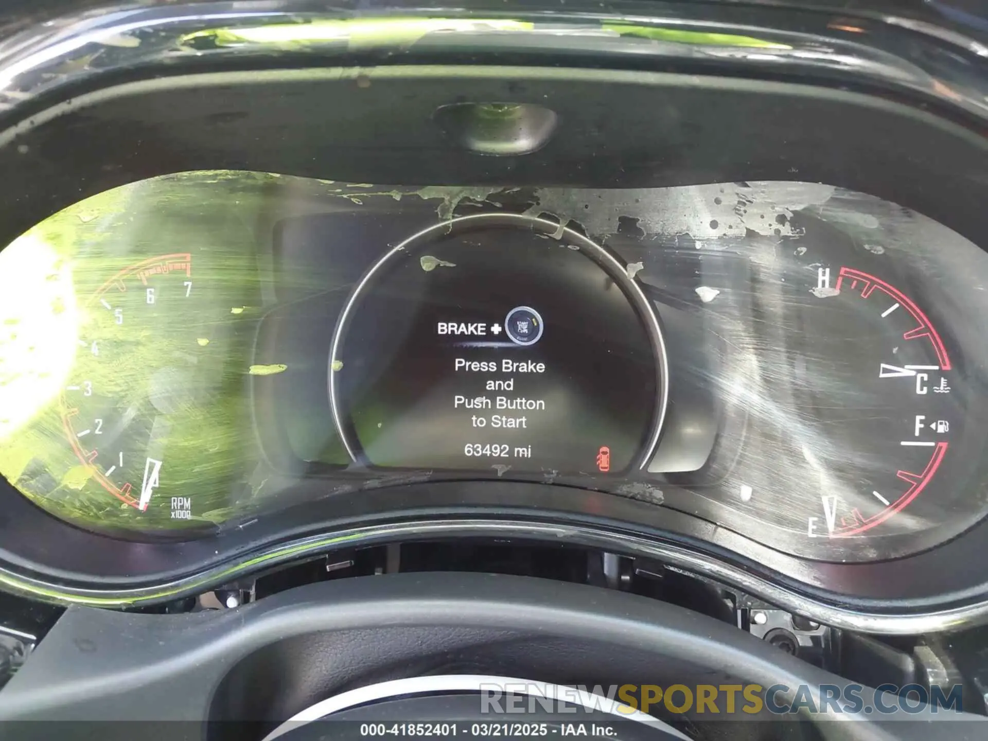 7 fotografías del automóvil dañado 1C4SDHCT9MC573095 DODGE DURANGO 2021