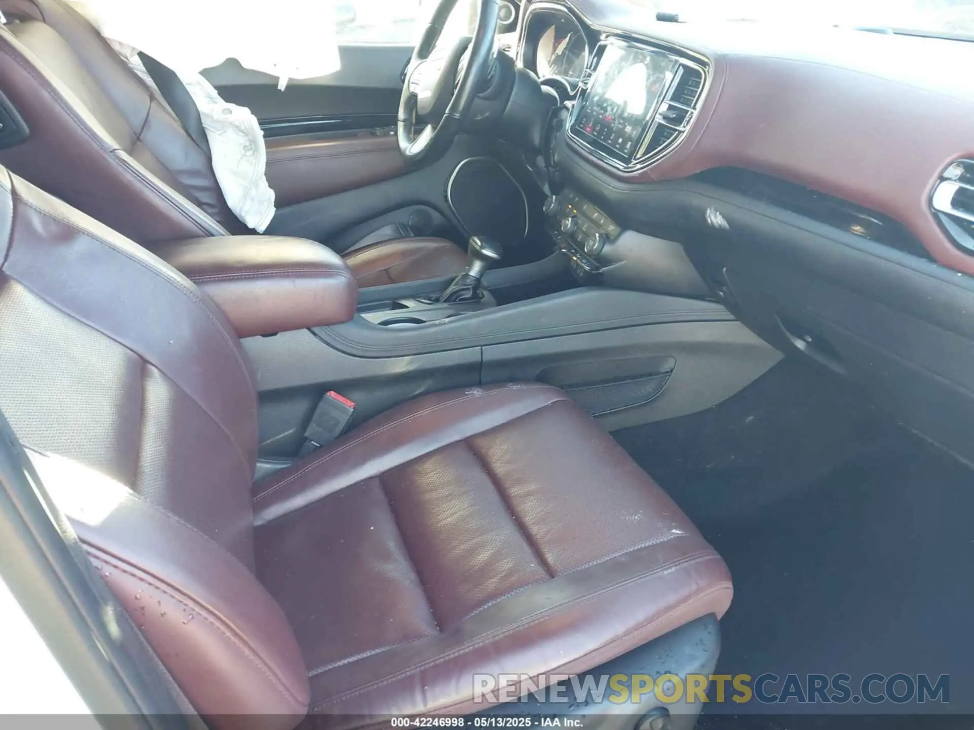 5 fotografías del automóvil dañado 1C4SDHET7MC760977 DODGE DURANGO 2021