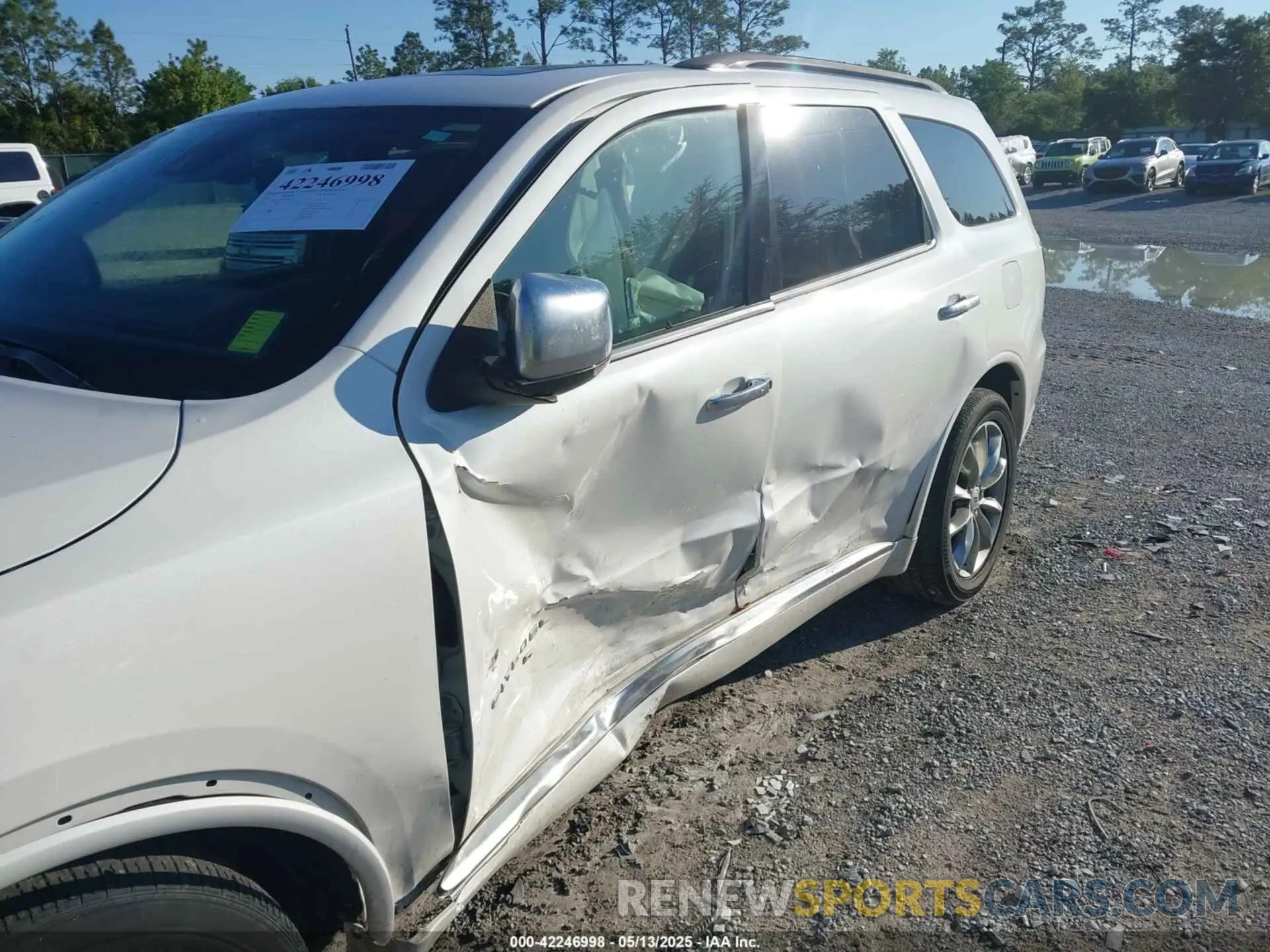 6 fotografías del automóvil dañado 1C4SDHET7MC760977 DODGE DURANGO 2021