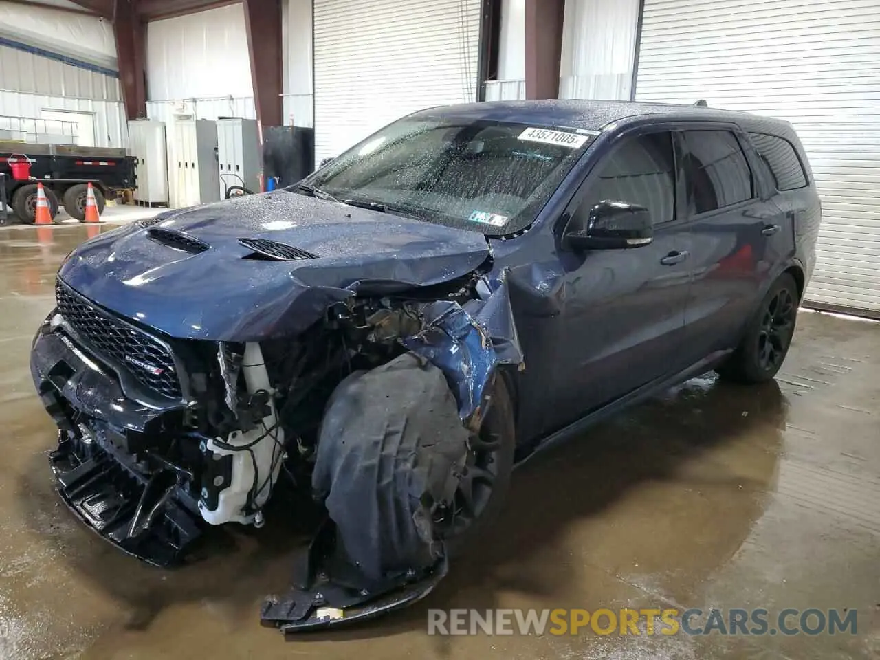 1 fotografías del automóvil dañado 1C4SDJCT0MC825615 DODGE DURANGO 2021