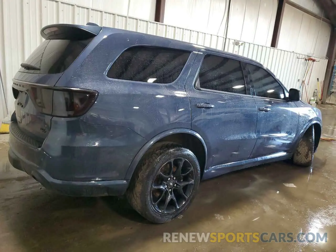3 fotografías del automóvil dañado 1C4SDJCT0MC825615 DODGE DURANGO 2021