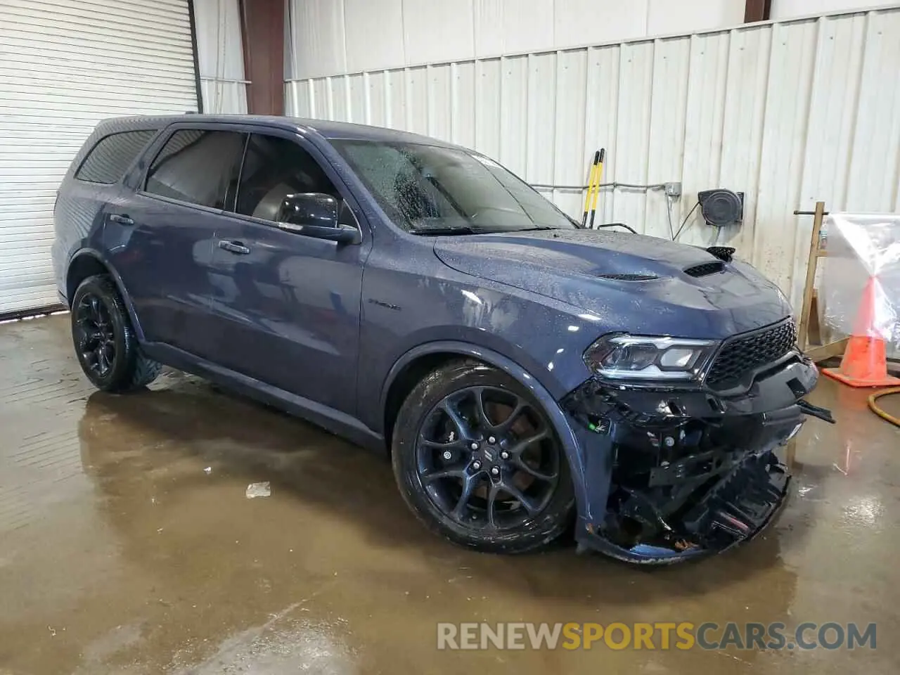 4 fotografías del automóvil dañado 1C4SDJCT0MC825615 DODGE DURANGO 2021