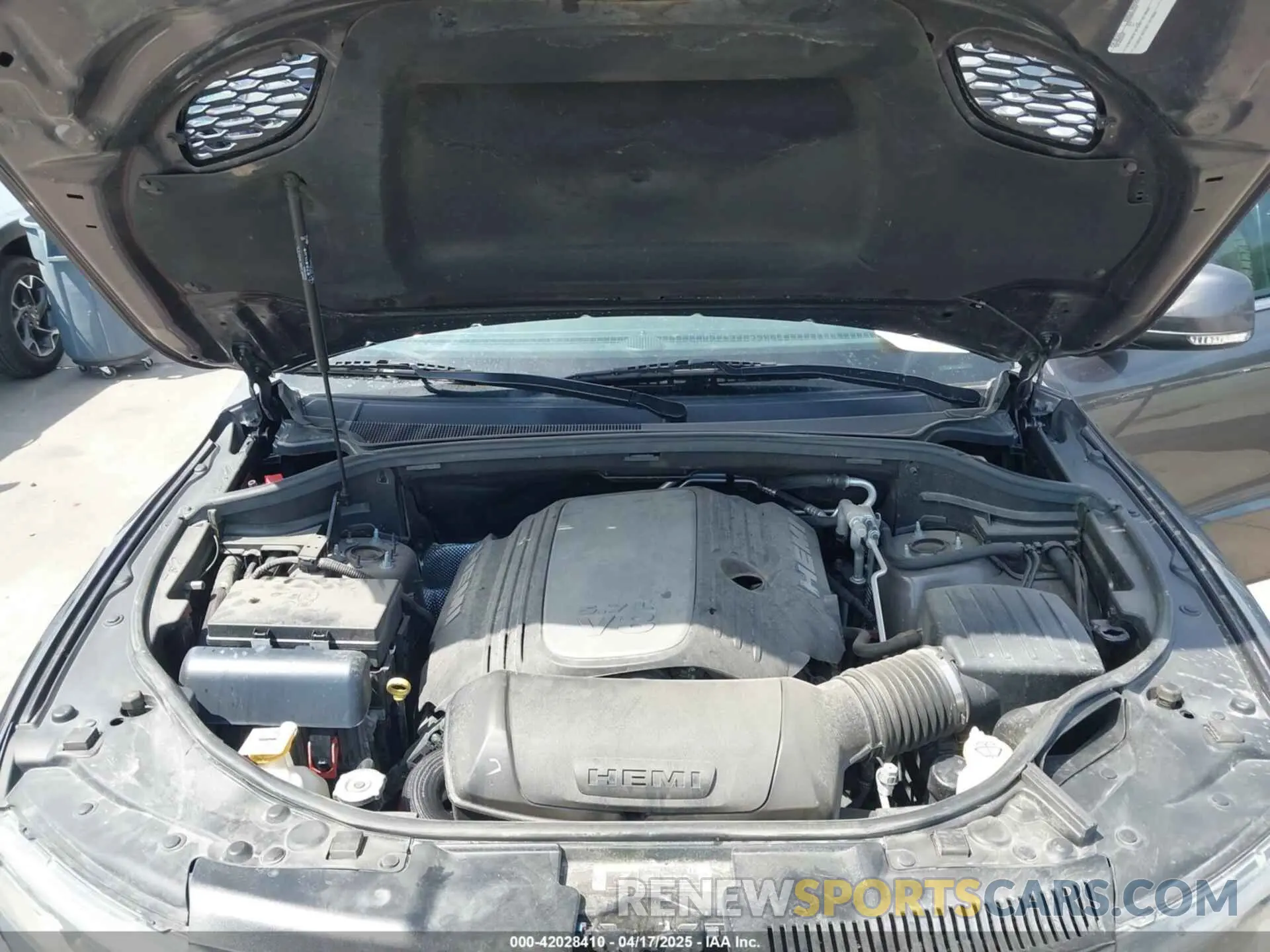 10 fotografías del automóvil dañado 1C4SDJCT1MC820407 DODGE DURANGO 2021