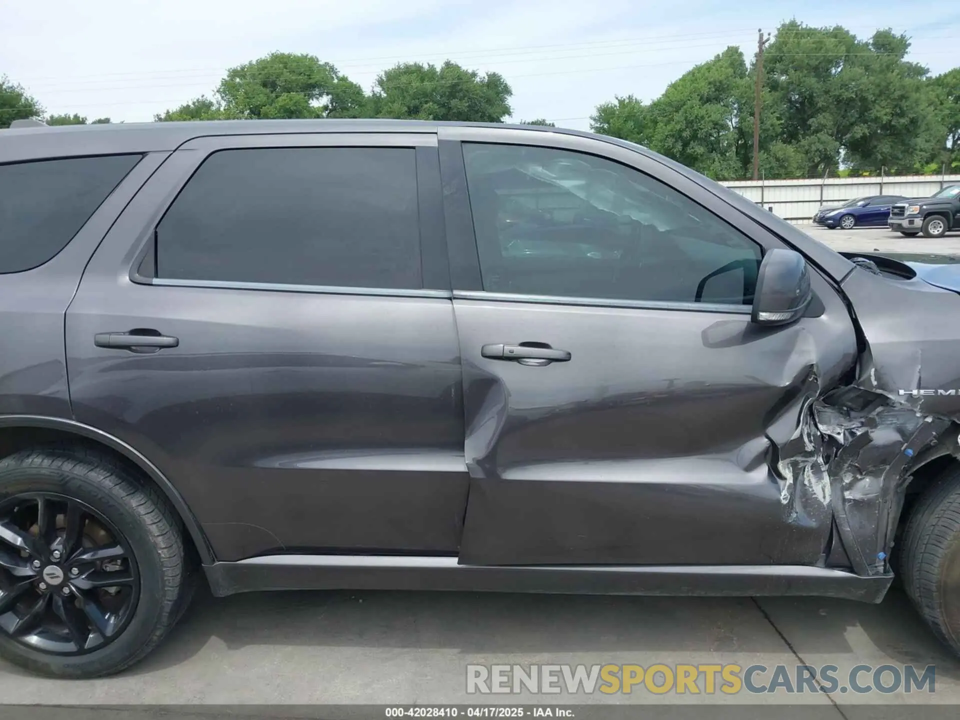 14 fotografías del automóvil dañado 1C4SDJCT1MC820407 DODGE DURANGO 2021