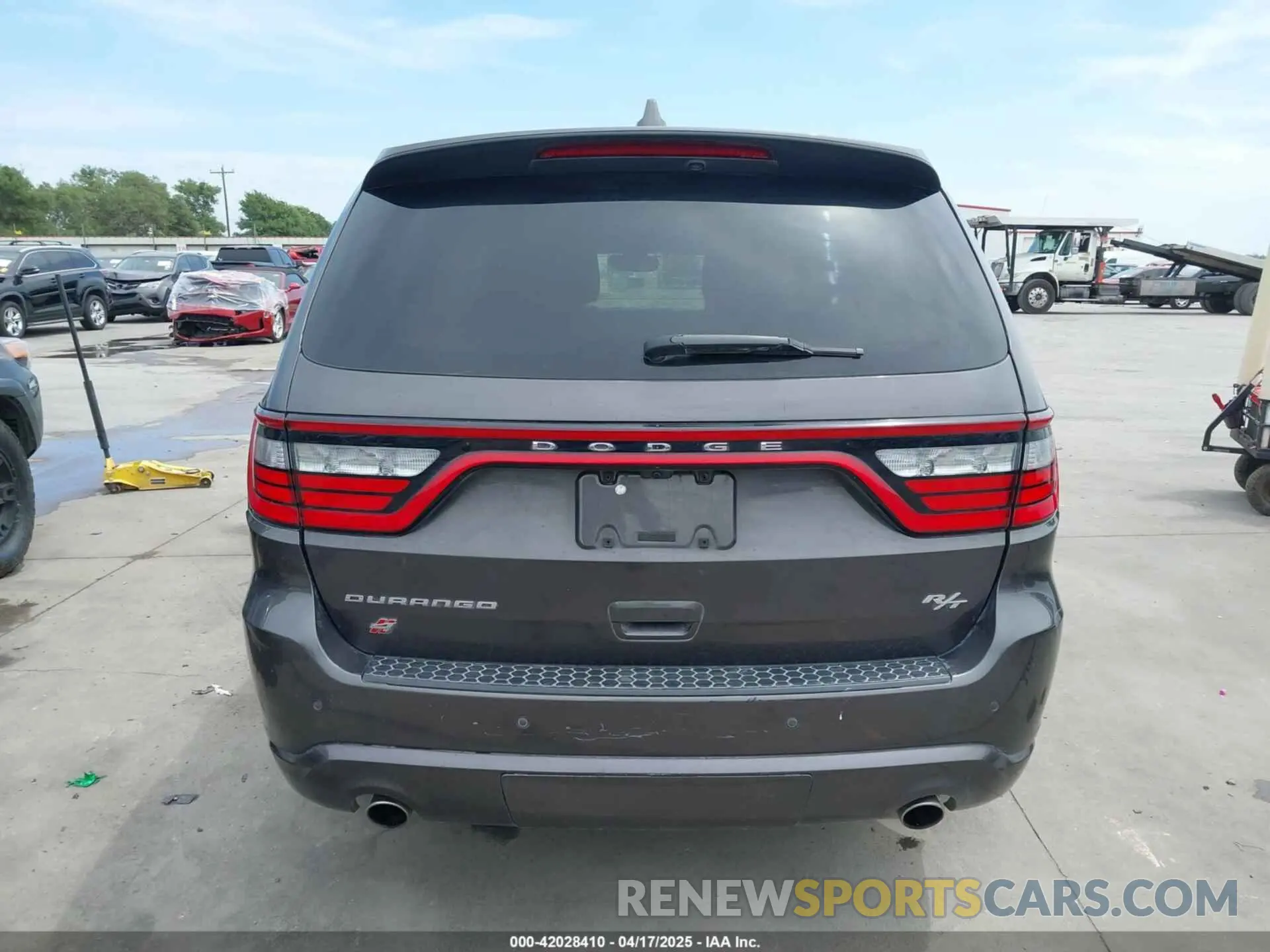 17 fotografías del automóvil dañado 1C4SDJCT1MC820407 DODGE DURANGO 2021