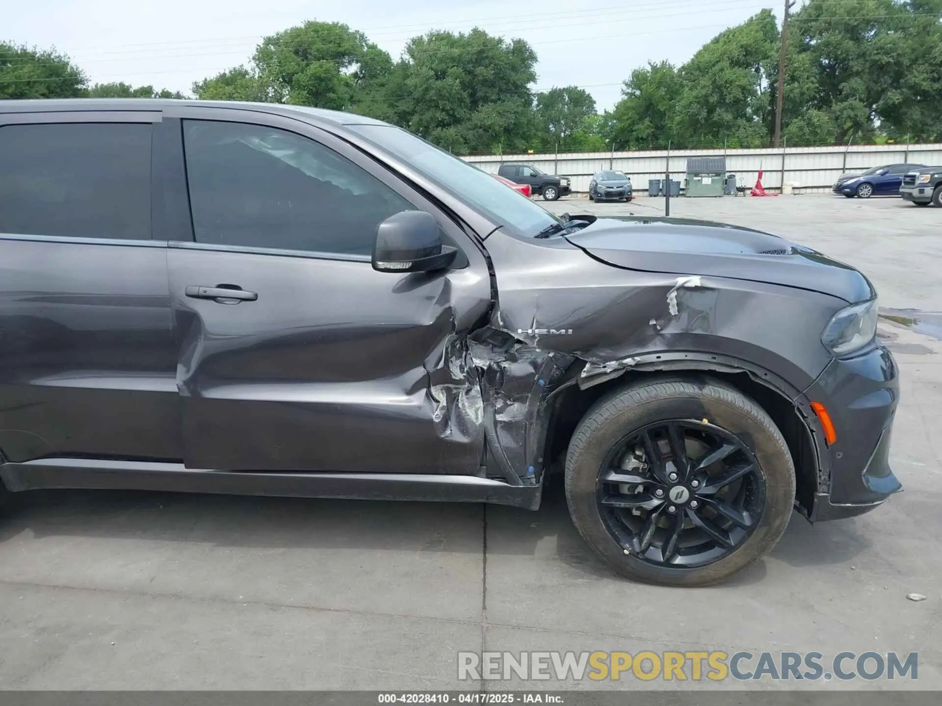 19 fotografías del automóvil dañado 1C4SDJCT1MC820407 DODGE DURANGO 2021