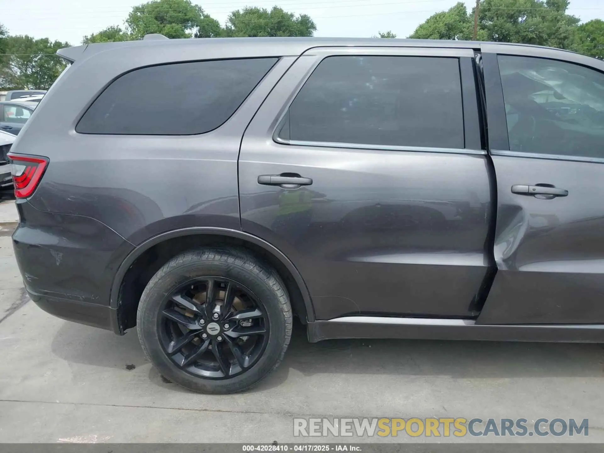 20 fotografías del automóvil dañado 1C4SDJCT1MC820407 DODGE DURANGO 2021