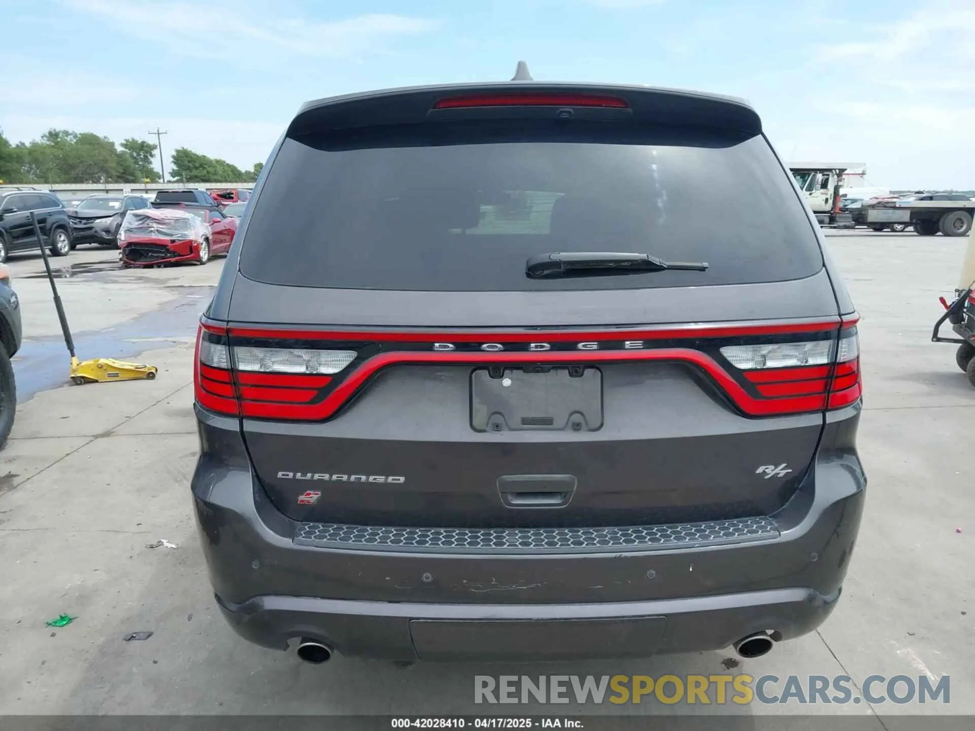 21 fotografías del automóvil dañado 1C4SDJCT1MC820407 DODGE DURANGO 2021