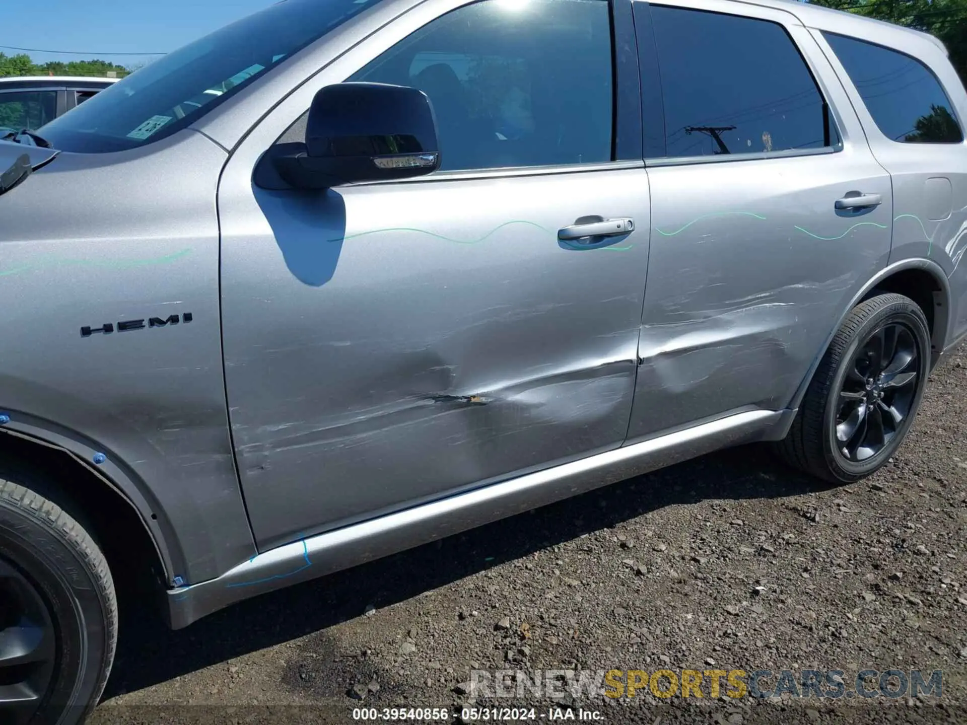 17 fotografías del automóvil dañado 1C4SDJCT5MC559105 DODGE DURANGO 2021
