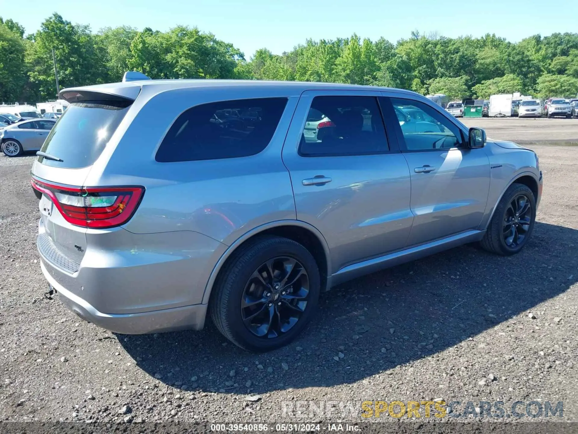 4 fotografías del automóvil dañado 1C4SDJCT5MC559105 DODGE DURANGO 2021
