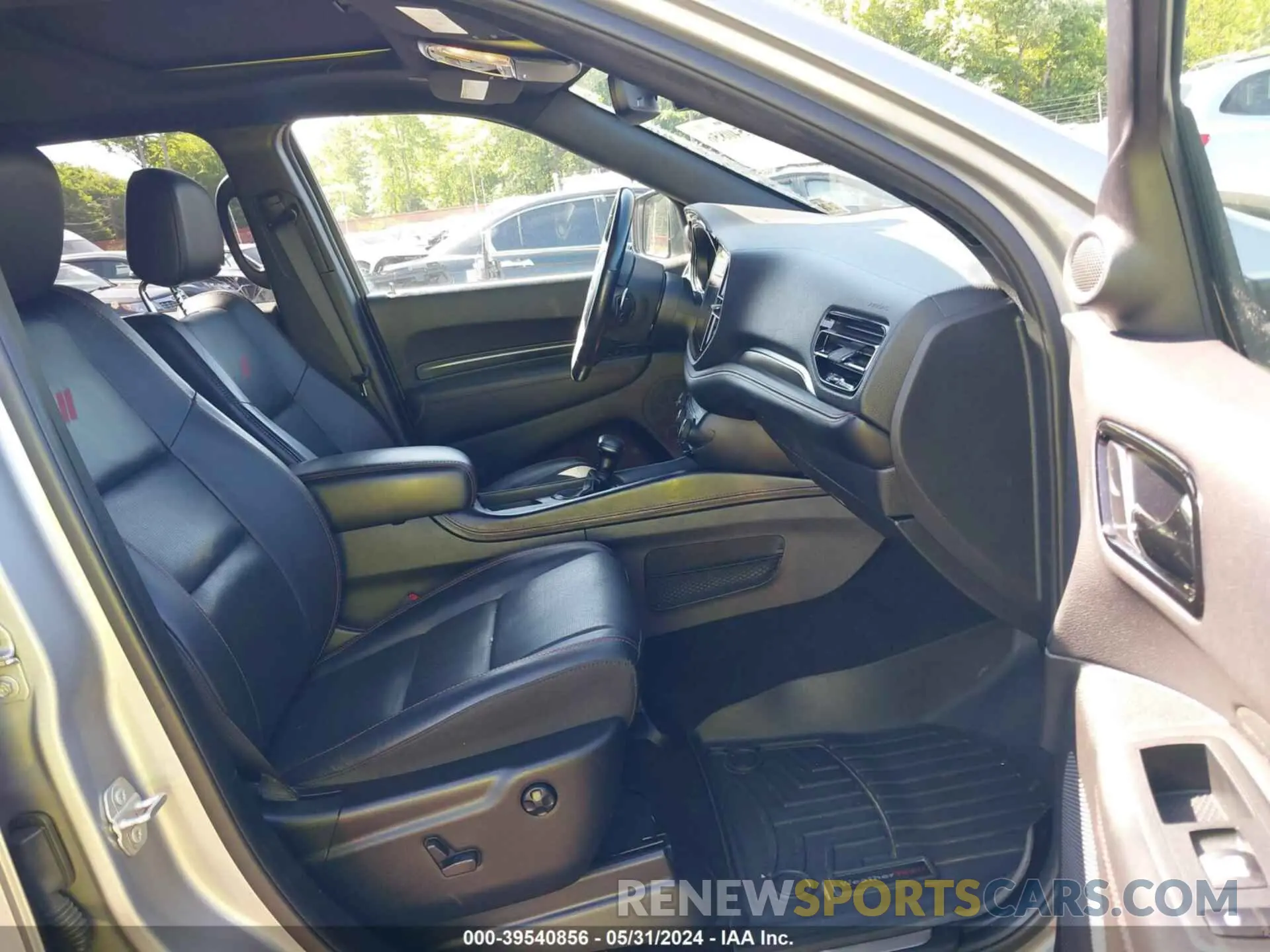 5 fotografías del automóvil dañado 1C4SDJCT5MC559105 DODGE DURANGO 2021