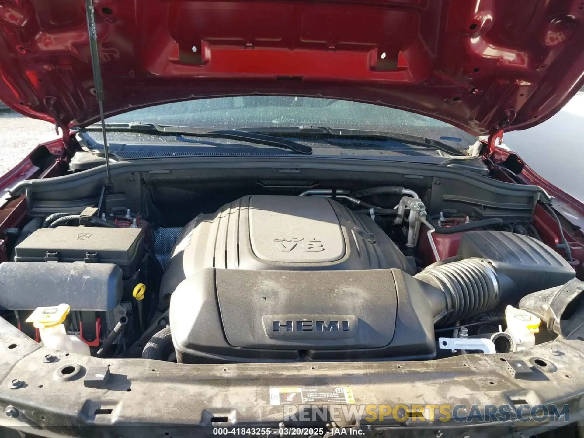 10 fotografías del automóvil dañado 1C4SDJCT6MC848896 DODGE DURANGO 2021