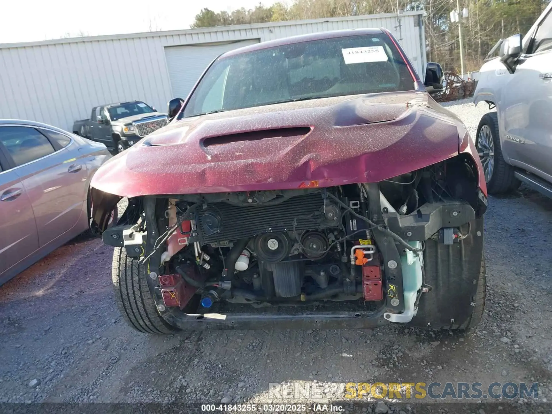 12 fotografías del automóvil dañado 1C4SDJCT6MC848896 DODGE DURANGO 2021