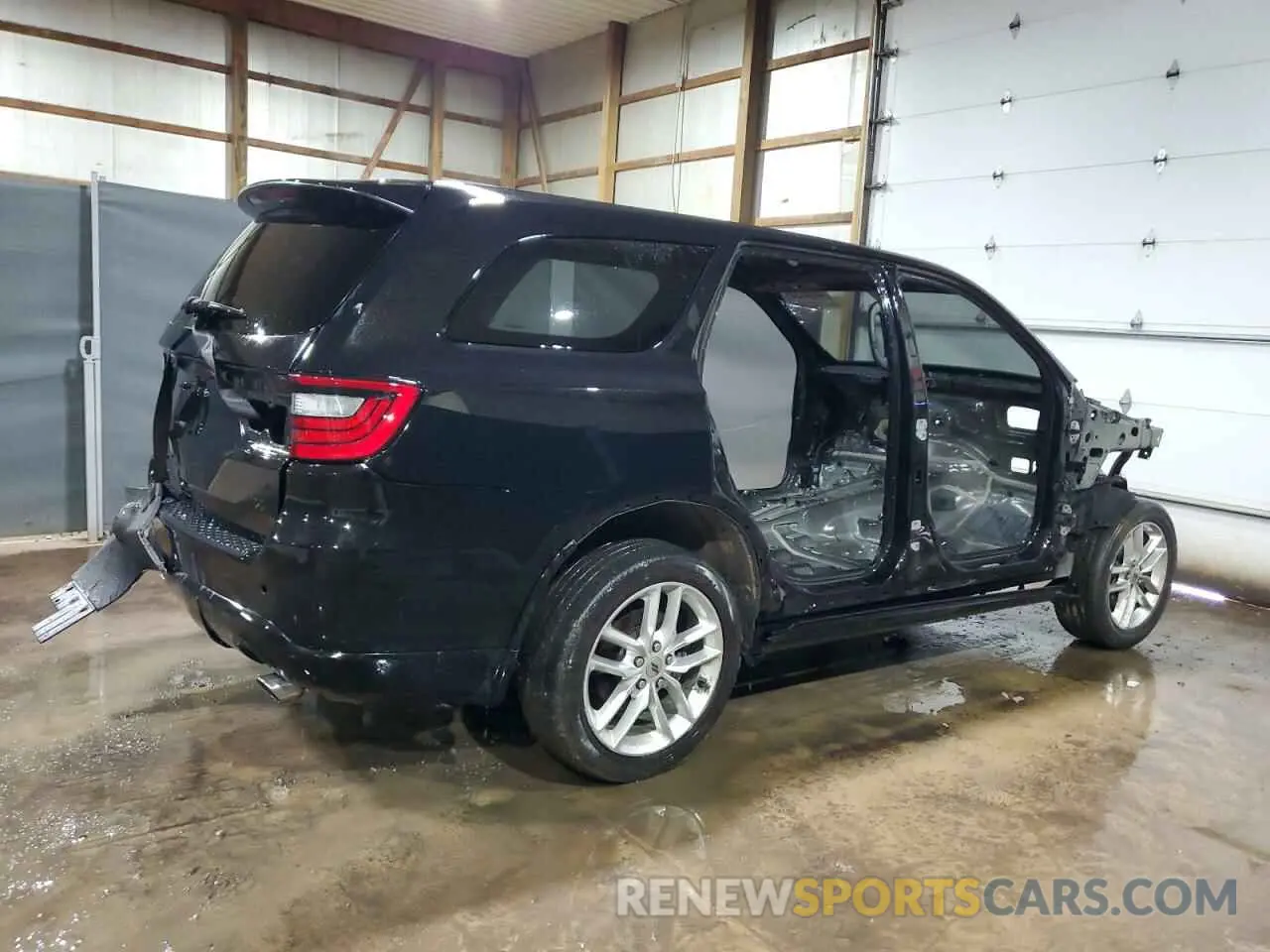 3 fotografías del automóvil dañado 1C4SDJCT7MC786618 DODGE DURANGO 2021
