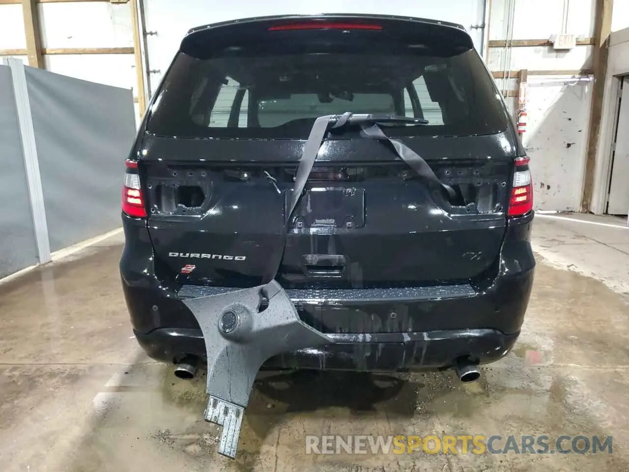 6 fotografías del automóvil dañado 1C4SDJCT7MC786618 DODGE DURANGO 2021