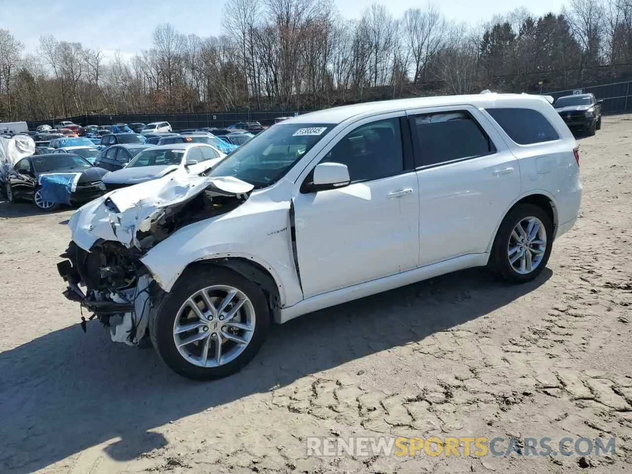 1 fotografías del automóvil dañado 1C4SDJCT7MC885844 DODGE DURANGO 2021