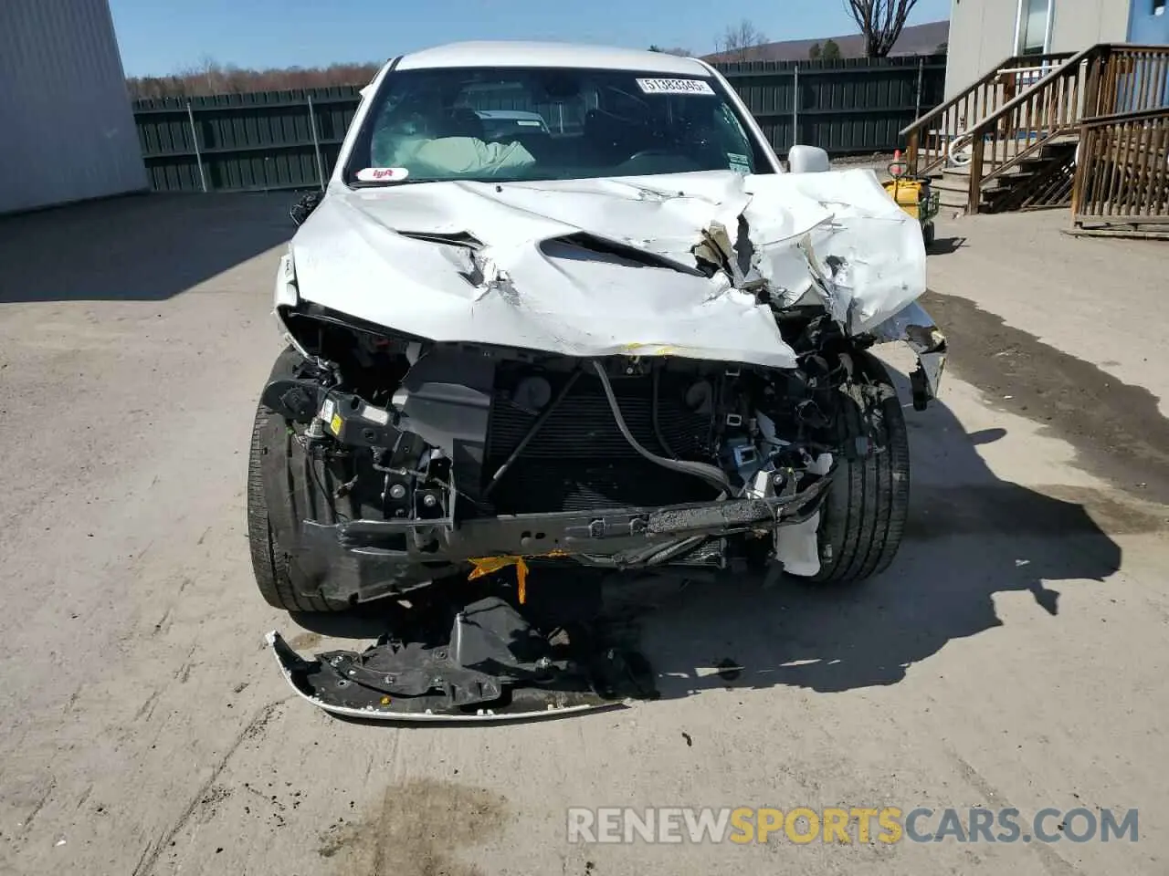 5 fotografías del automóvil dañado 1C4SDJCT7MC885844 DODGE DURANGO 2021