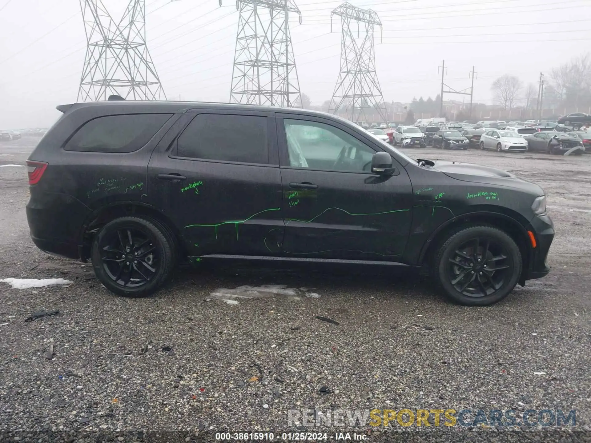 14 fotografías del automóvil dañado 1C4SDJCT8MC883746 DODGE DURANGO 2021