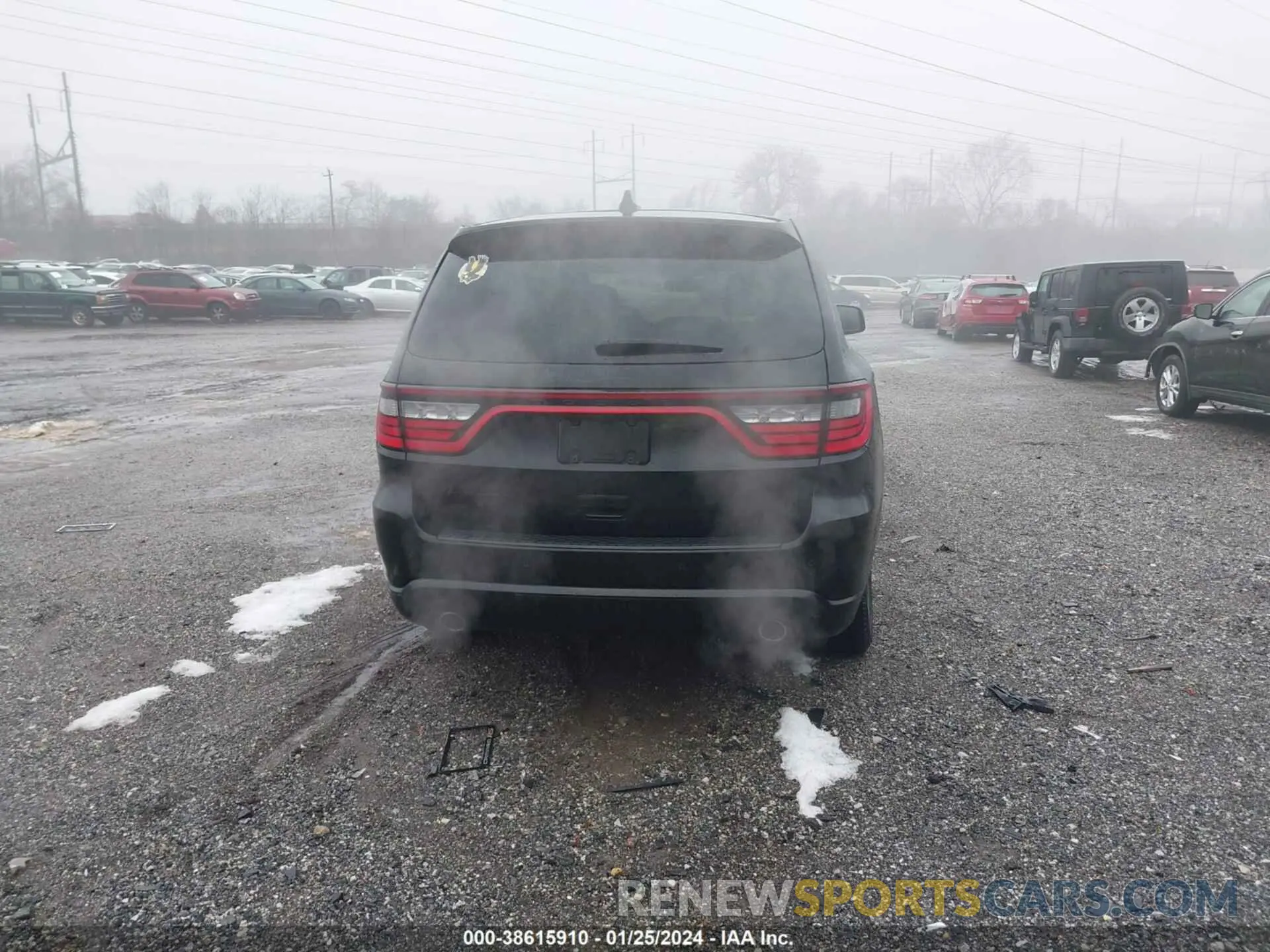 17 fotografías del automóvil dañado 1C4SDJCT8MC883746 DODGE DURANGO 2021