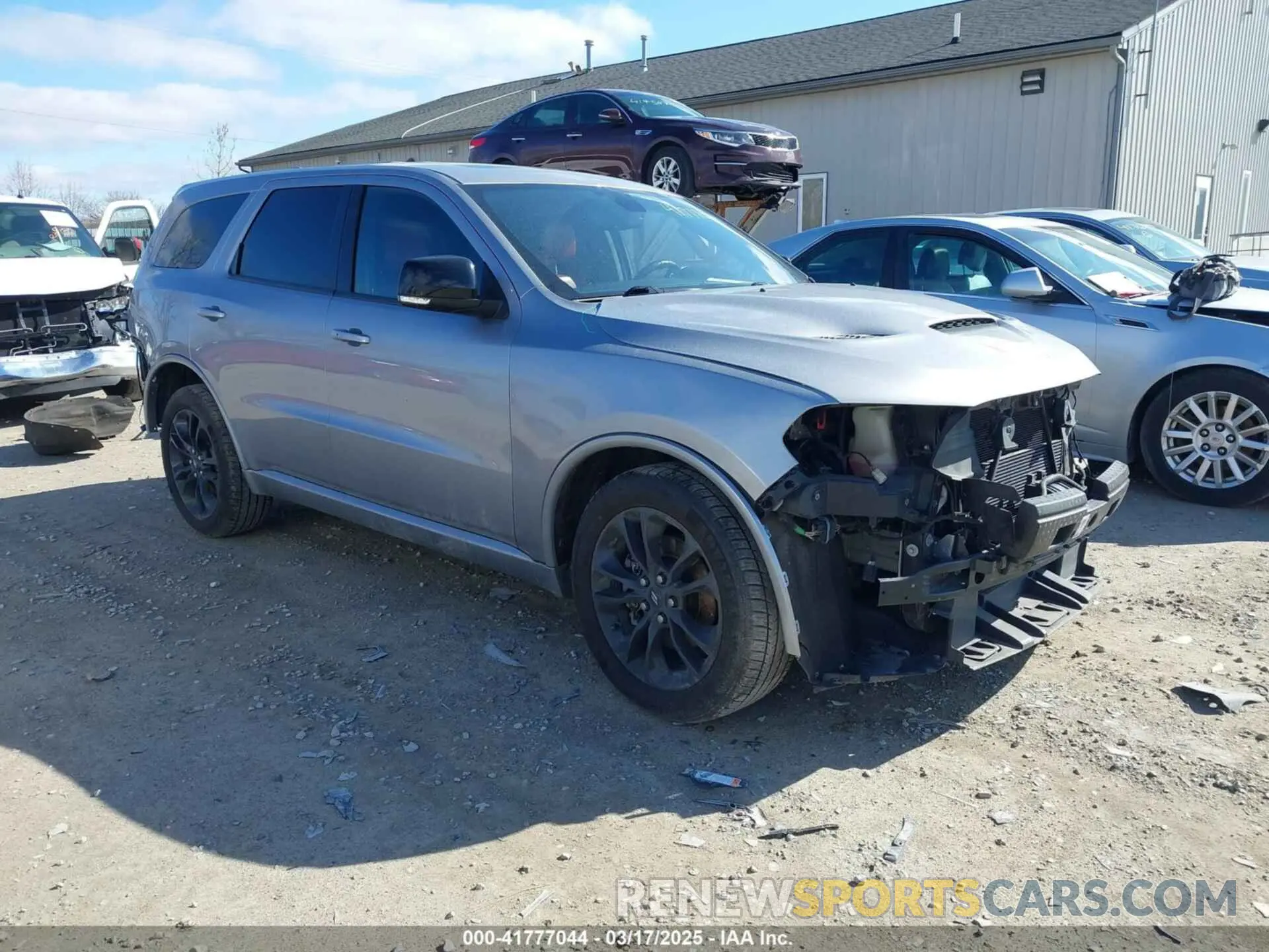 1 fotografías del automóvil dañado 1C4SDJCTXMC725098 DODGE DURANGO 2021
