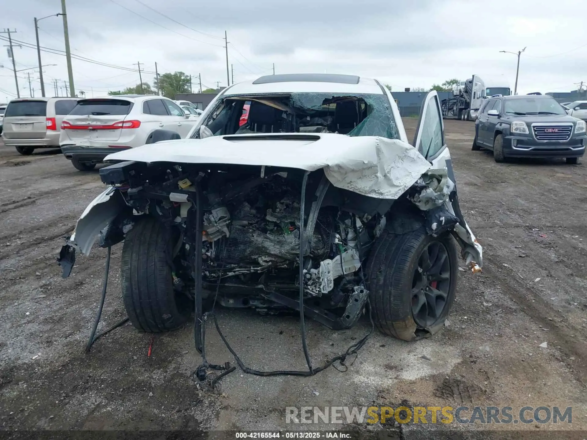 11 fotografías del automóvil dañado 1C4SDJGJ4MC574235 DODGE DURANGO 2021