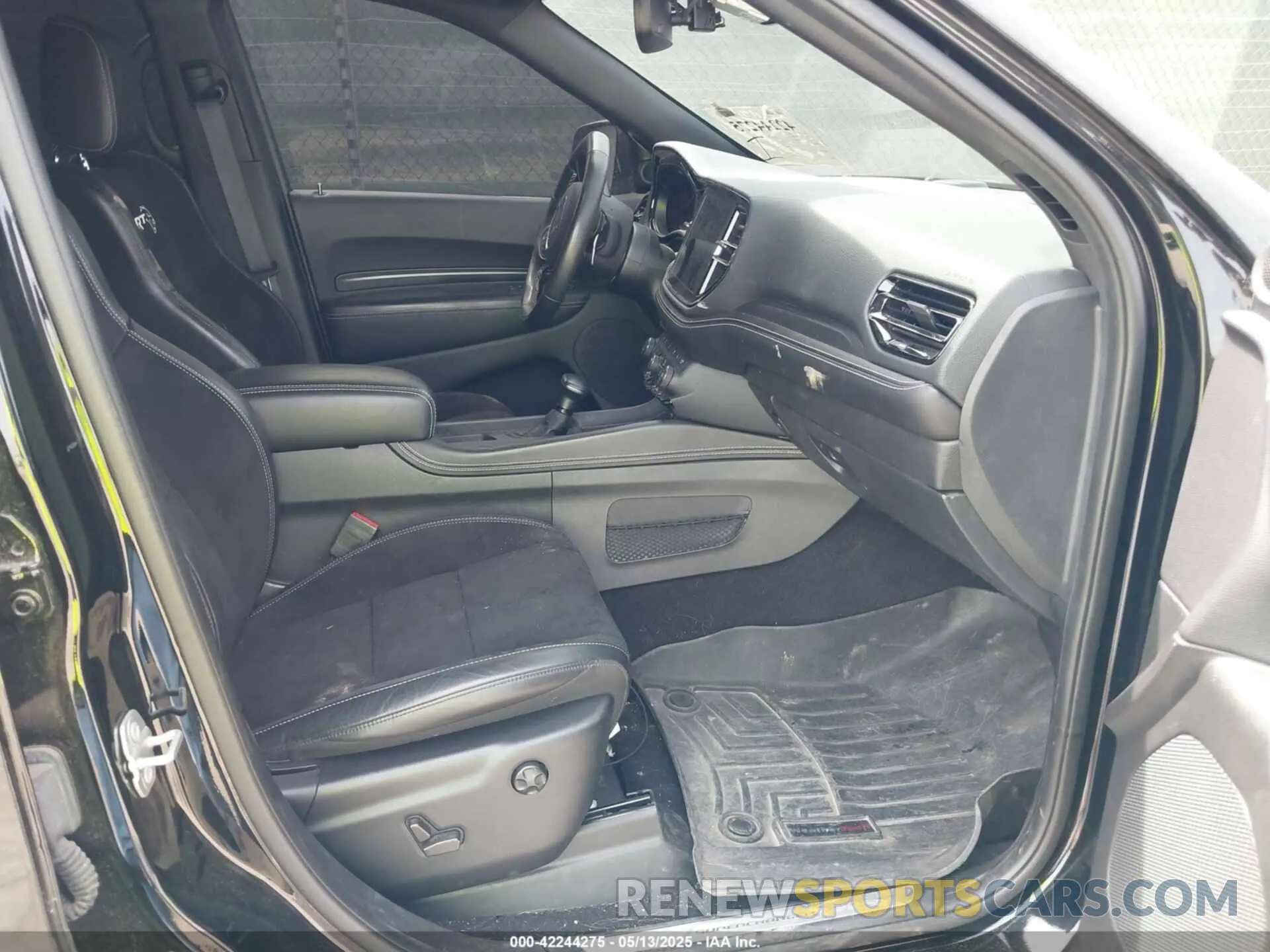 5 fotografías del automóvil dañado 1C4SDJH90MC689175 DODGE DURANGO 2021