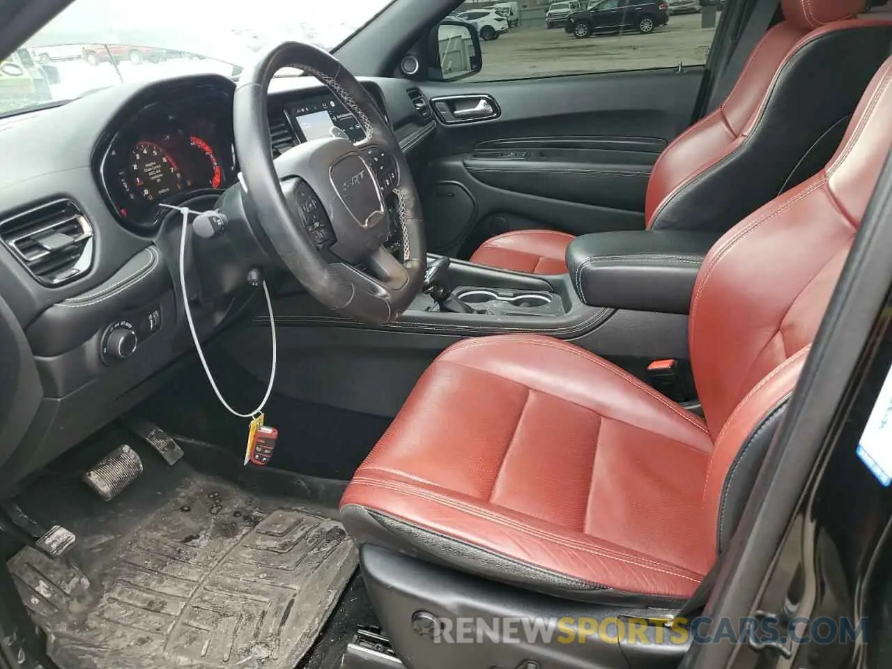7 fotografías del automóvil dañado 1C4SDJH91MC643063 DODGE DURANGO 2021