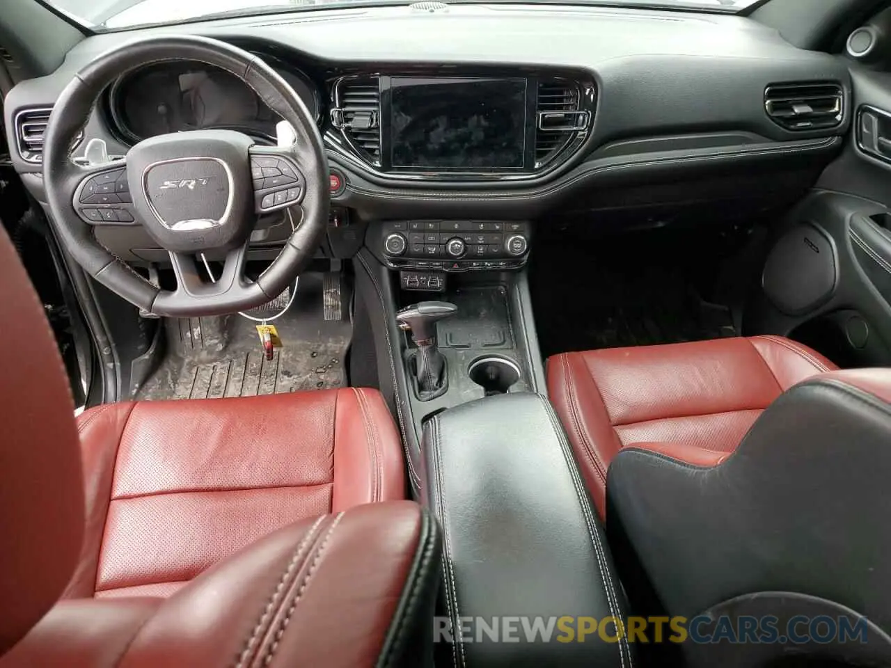 8 fotografías del automóvil dañado 1C4SDJH91MC643063 DODGE DURANGO 2021