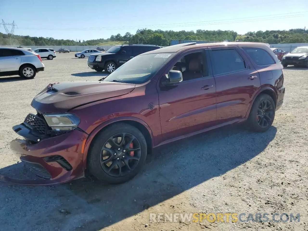 1 fotografías del automóvil dañado 1C4SDJH93MC606015 DODGE DURANGO 2021