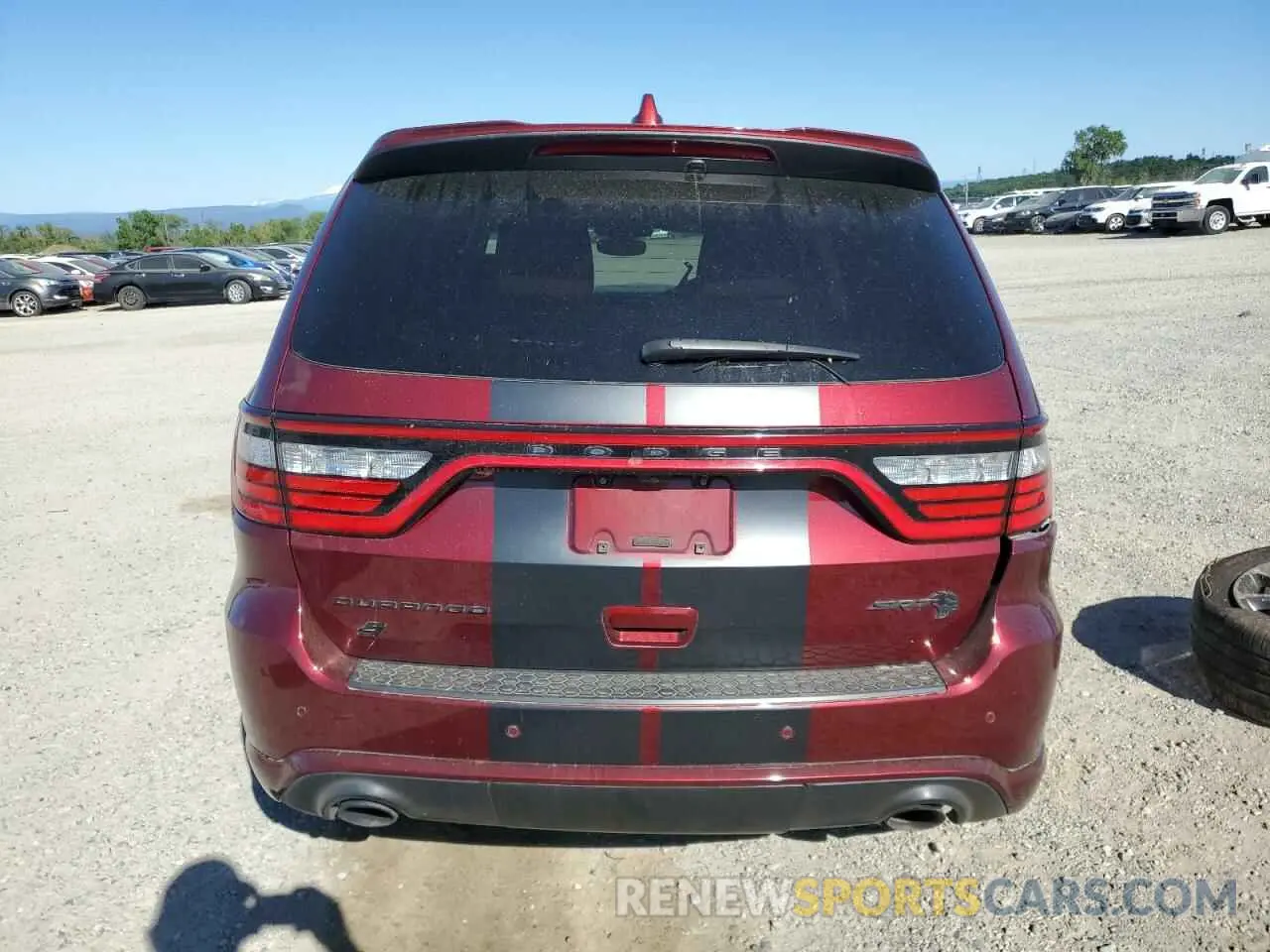 6 fotografías del automóvil dañado 1C4SDJH93MC606015 DODGE DURANGO 2021