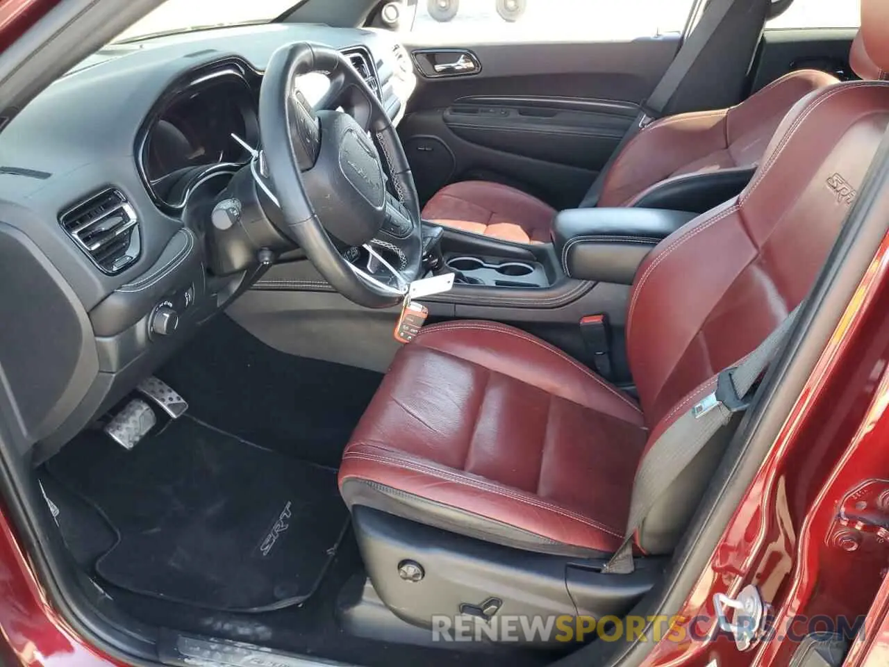 7 fotografías del automóvil dañado 1C4SDJH93MC606015 DODGE DURANGO 2021
